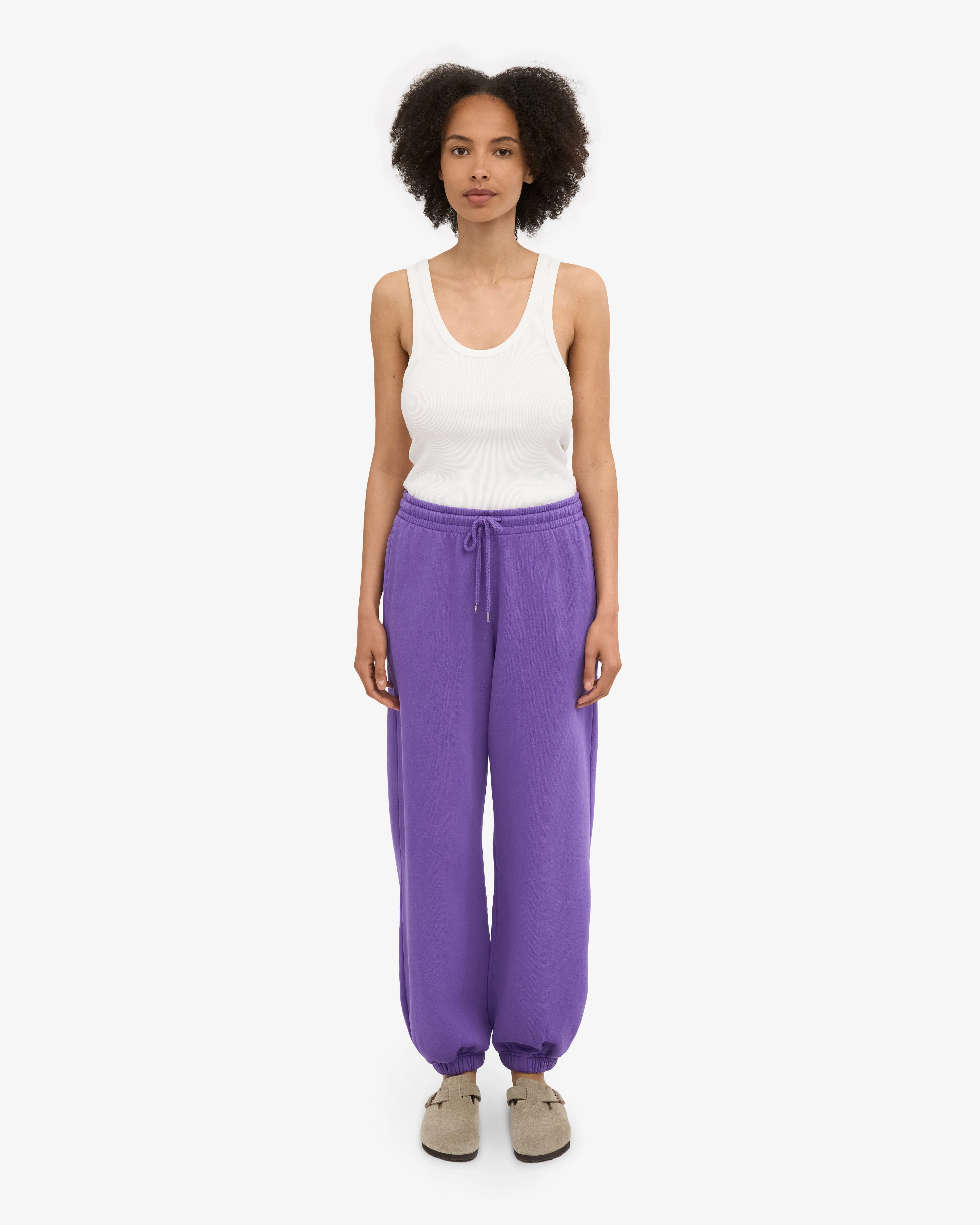 Organic Relaxed Sweatpants - Ultra Violet sold by Colorful Standard product image thumbnail 2