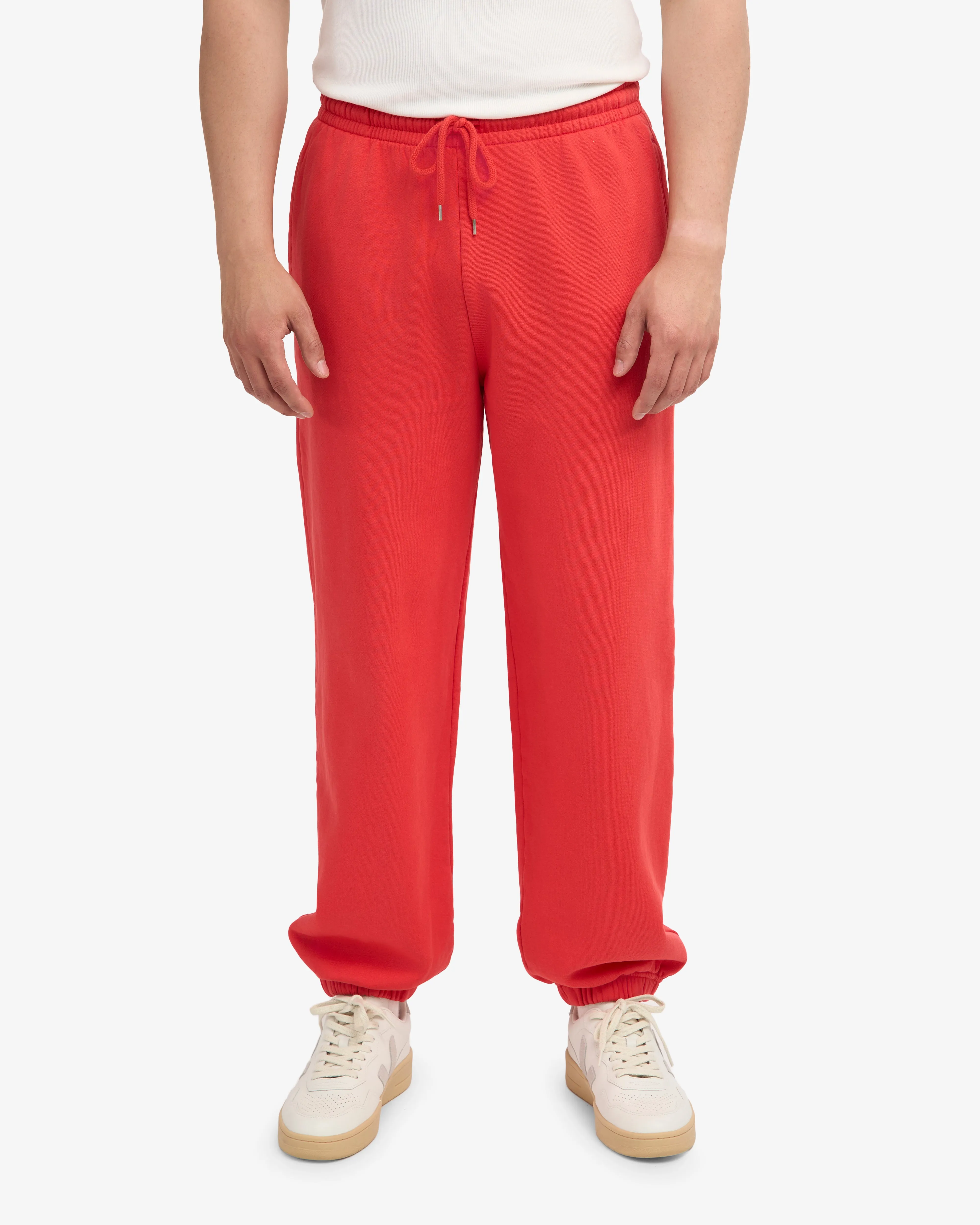 Organic Relaxed Sweatpants - Red Tangerine sold by Colorful Standard product image thumbnail 3