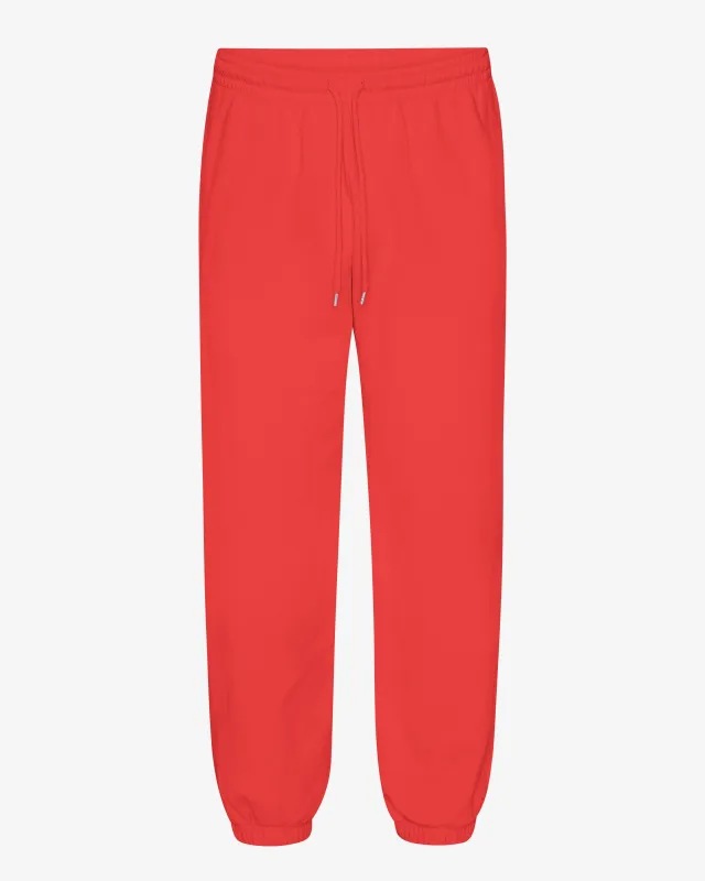 Organic Relaxed Sweatpants - Red Tangerine sold by Colorful Standard