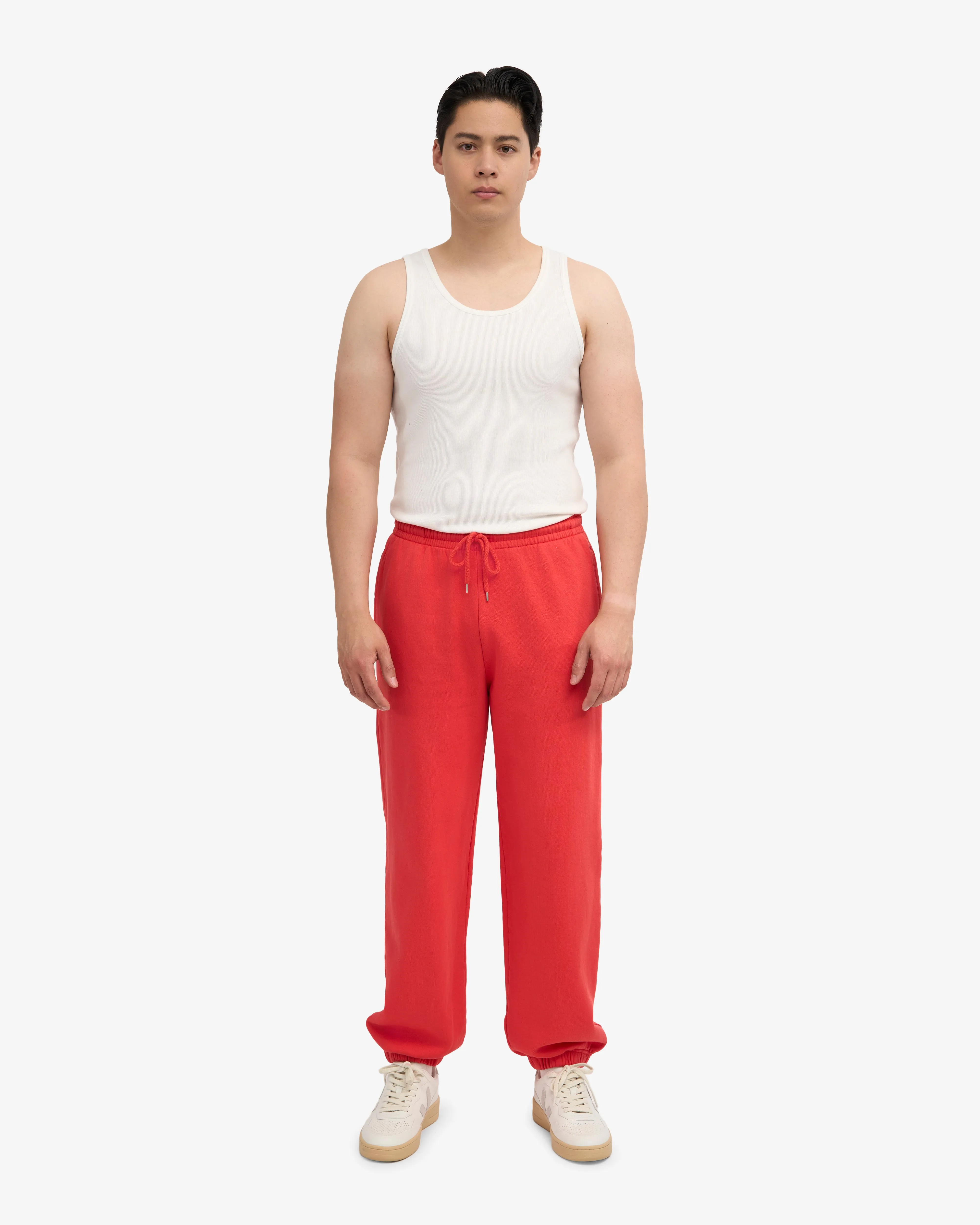 Organic Relaxed Sweatpants - Red Tangerine sold by Colorful Standard product image thumbnail 2