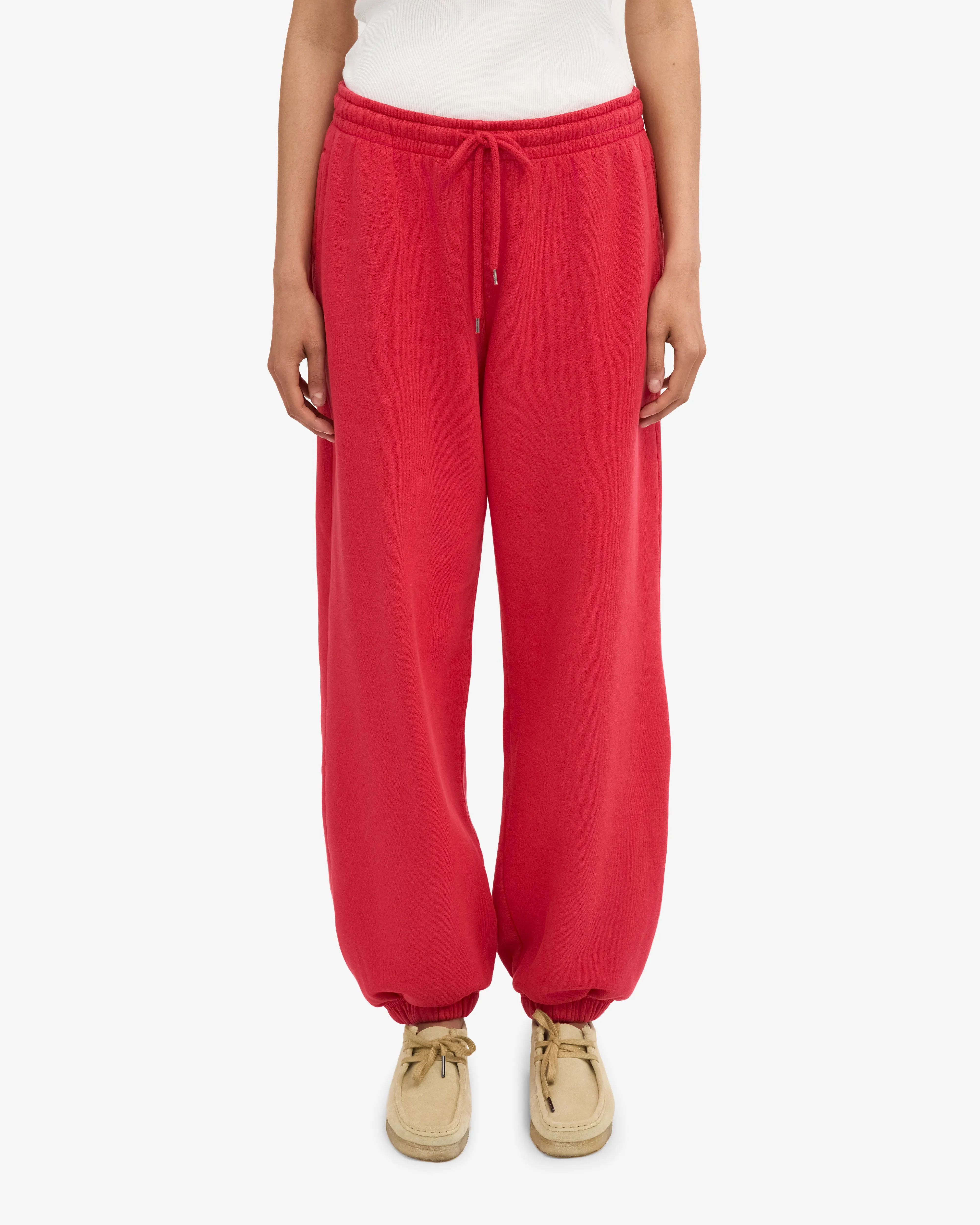 Organic Relaxed Sweatpants - Scarlet Red sold by Colorful Standard product image thumbnail 3