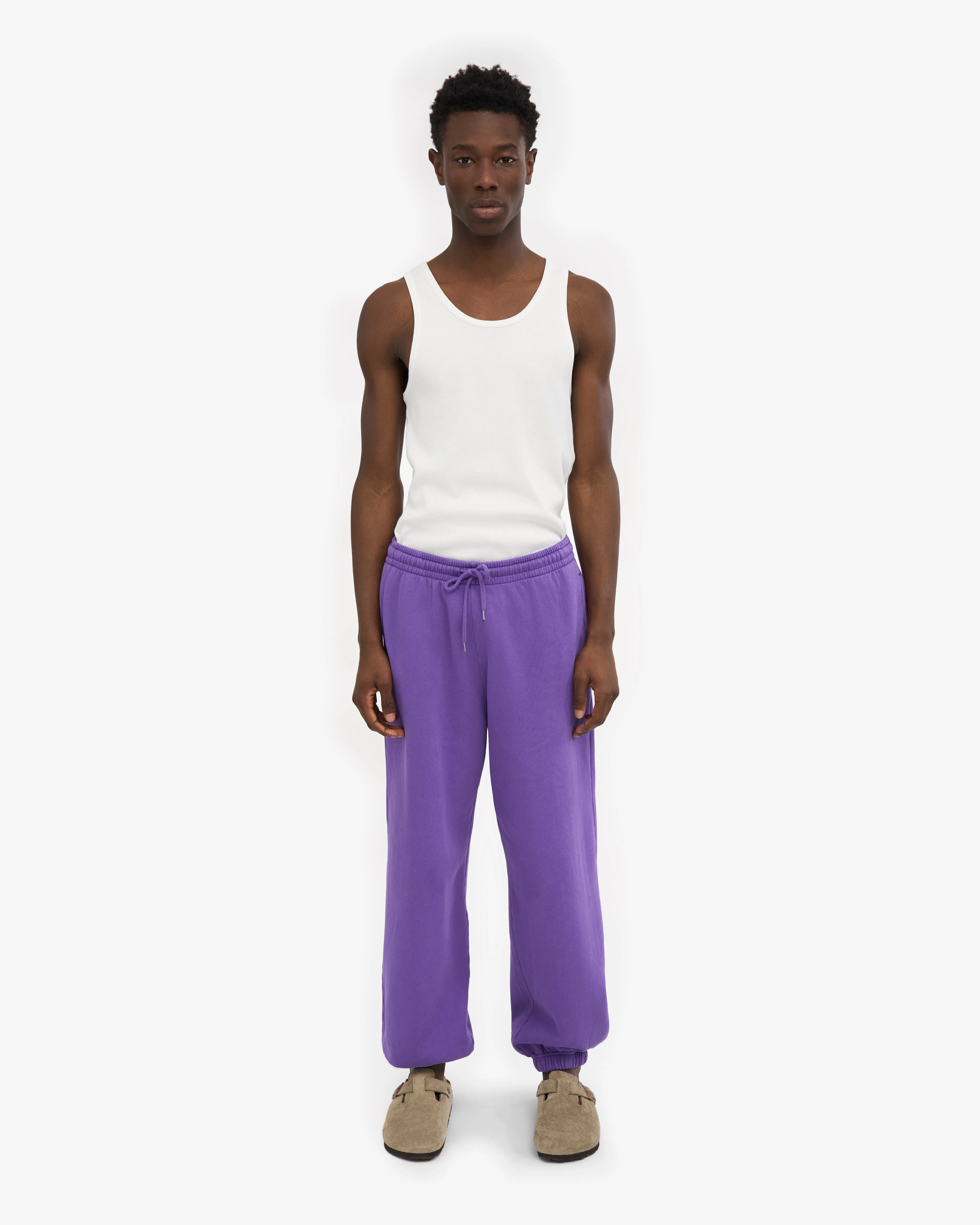 Organic Relaxed Sweatpants - Ultra Violet sold by Colorful Standard product image thumbnail 2