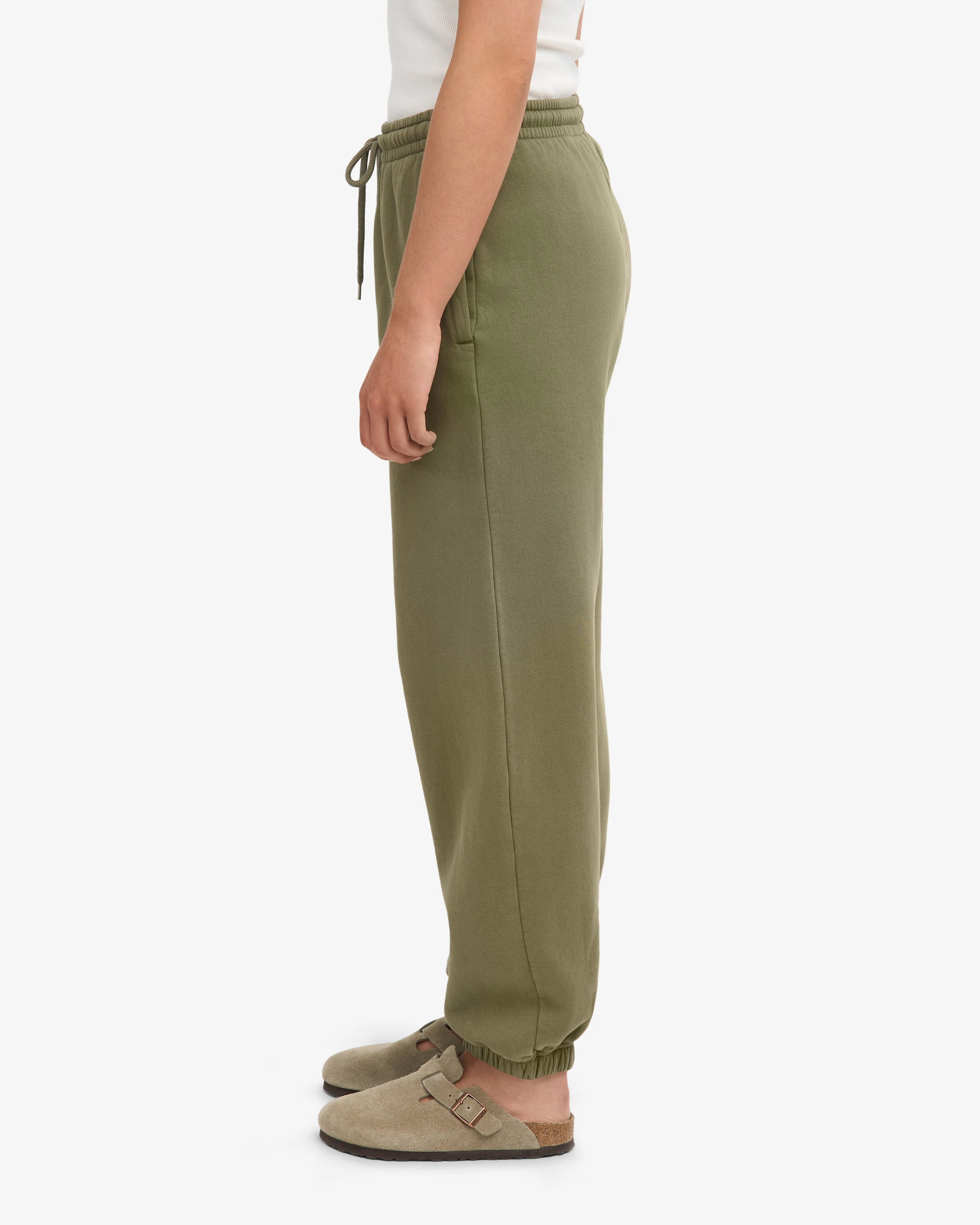 Organic Relaxed Sweatpants - Dusty Olive sold by Colorful Standard product image thumbnail 4