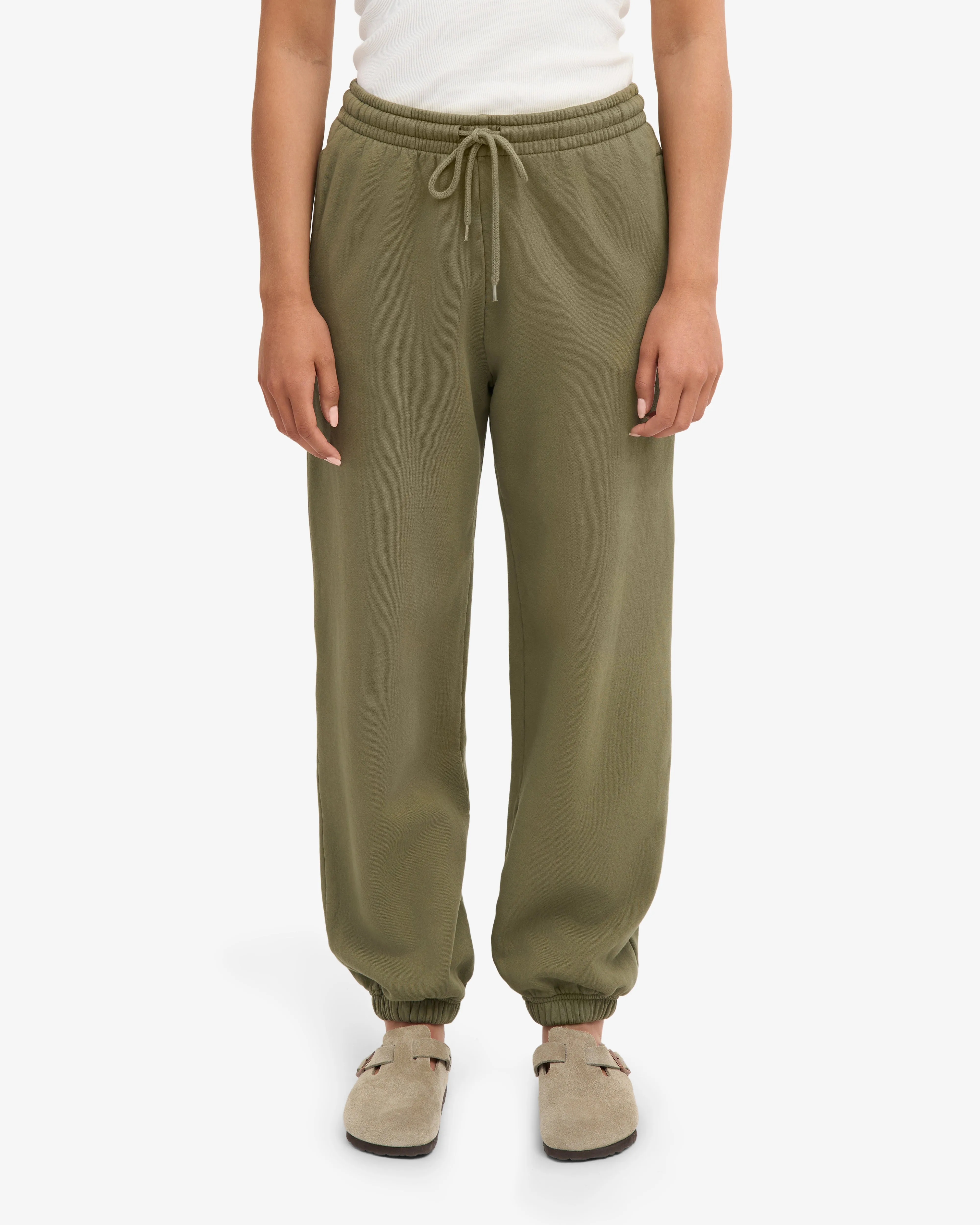 Organic Relaxed Sweatpants - Dusty Olive sold by Colorful Standard product image thumbnail 3