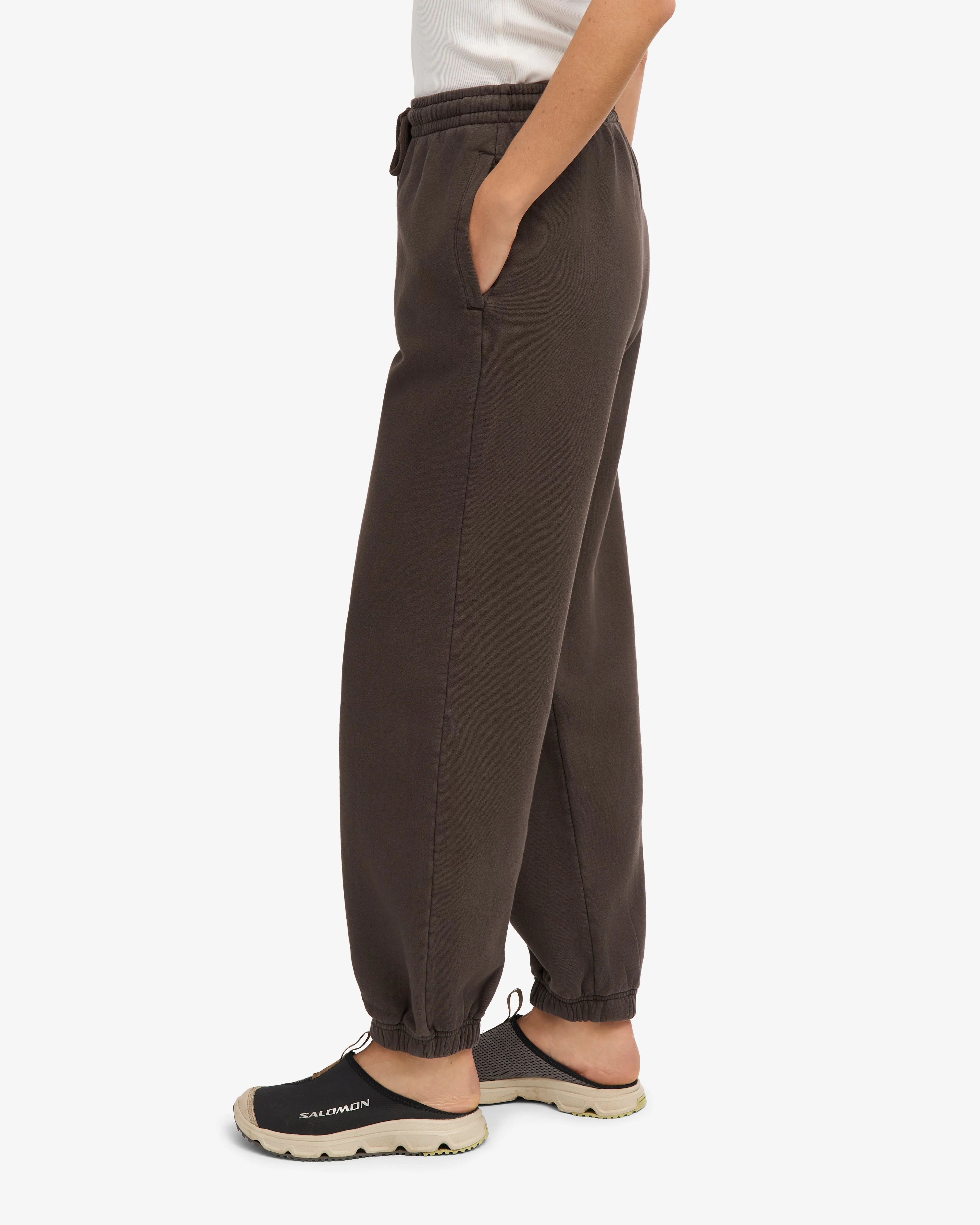 Organic Relaxed Sweatpants - Coffee Brown sold by Colorful Standard product image thumbnail 4