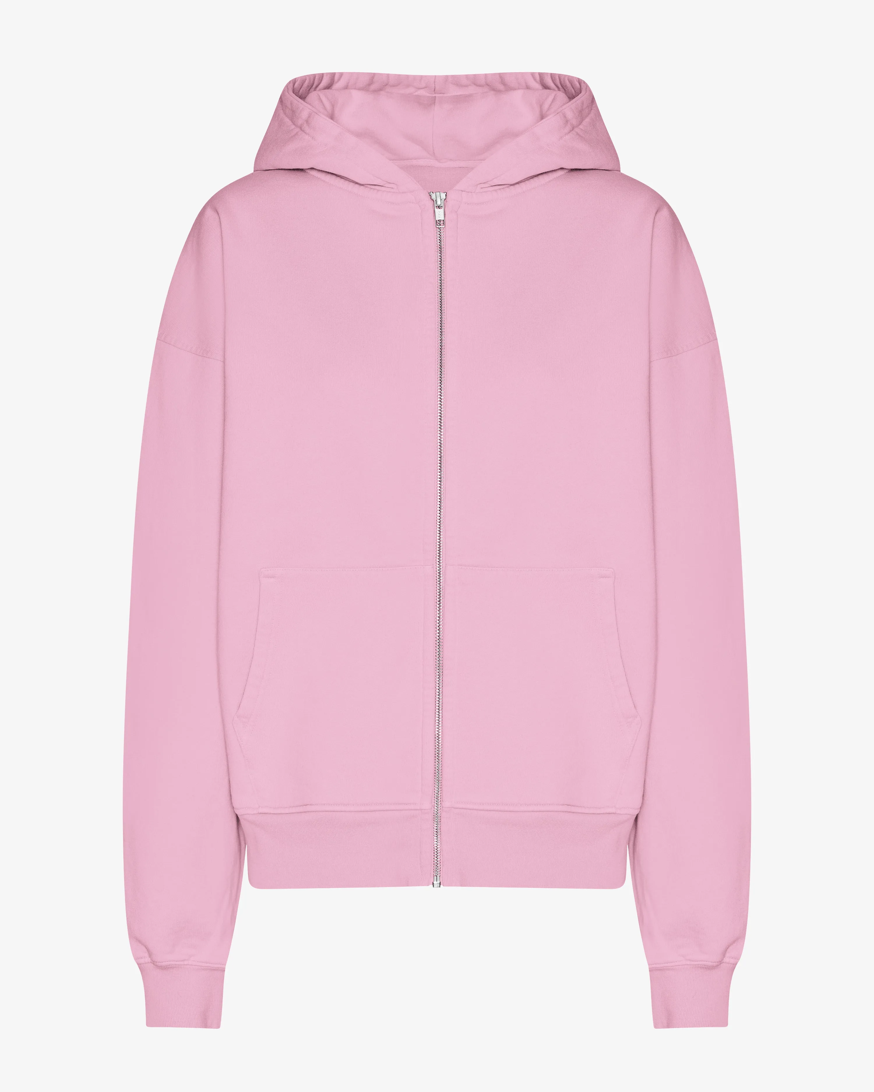Organic Oversized Zip Hood - Cherry Blossom sold by Colorful Standard