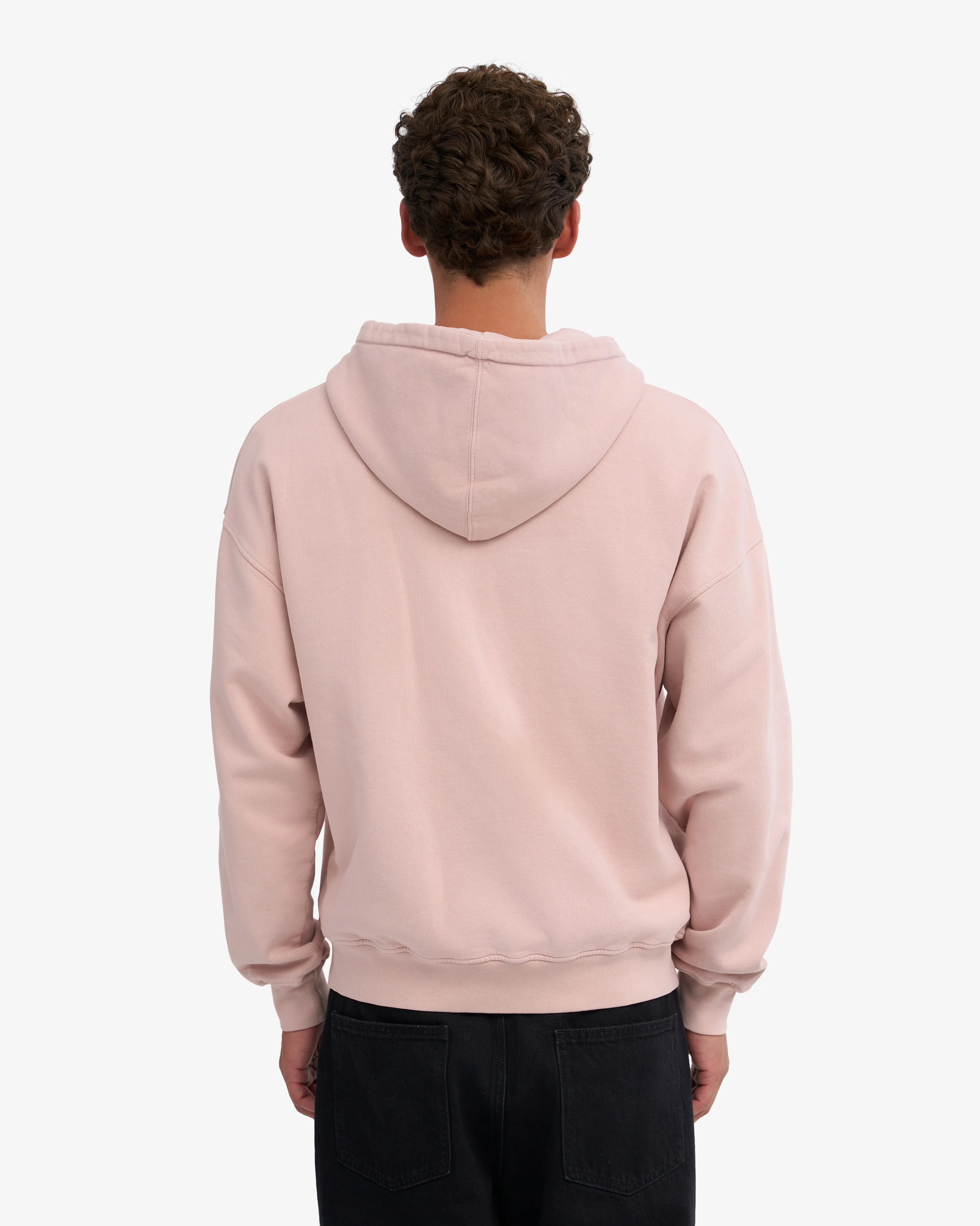 Organic Oversized Zip Hood - Faded Pink sold by Colorful Standard product image thumbnail 4