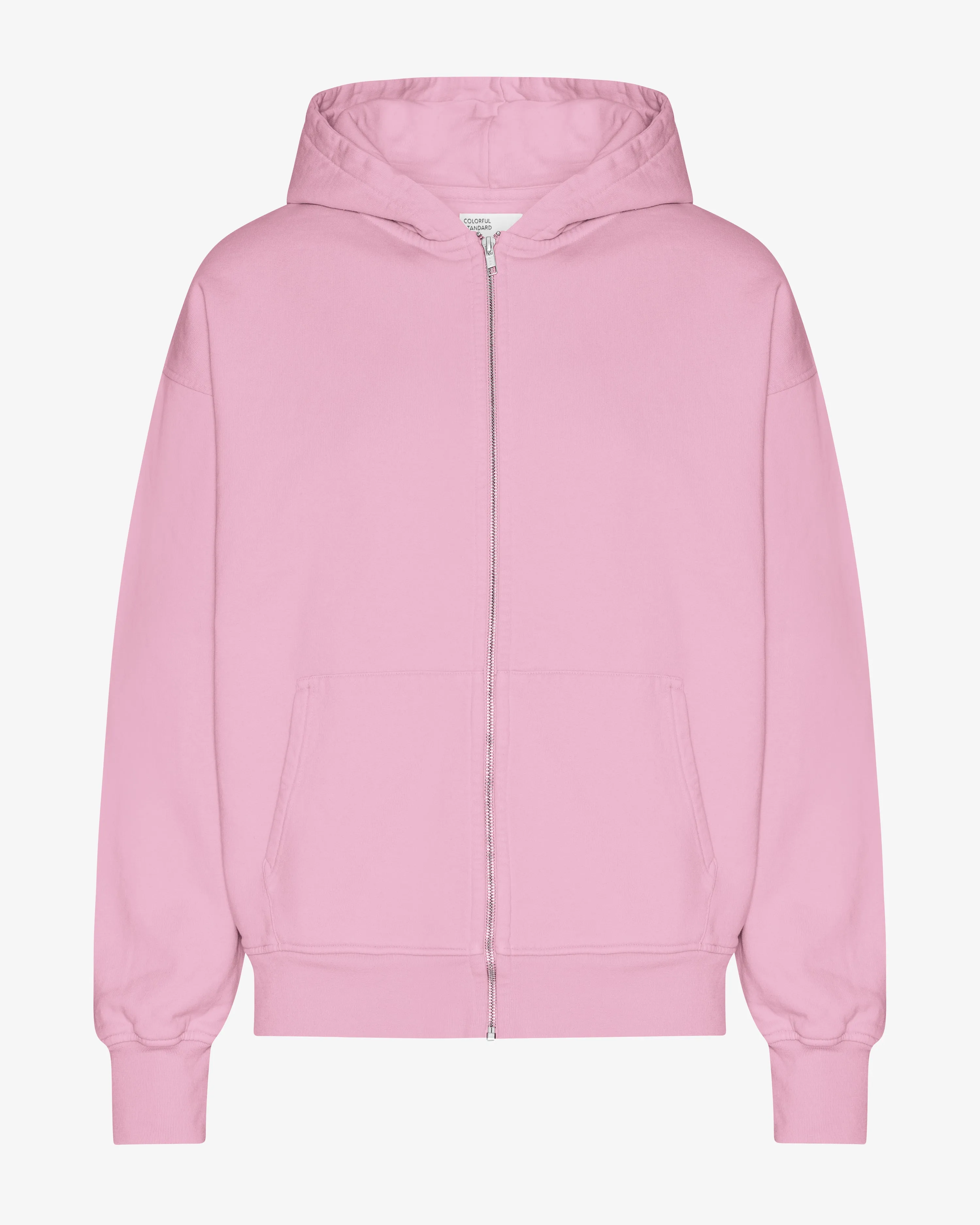 Organic Oversized Zip Hood - Cherry Blossom sold by Colorful Standard