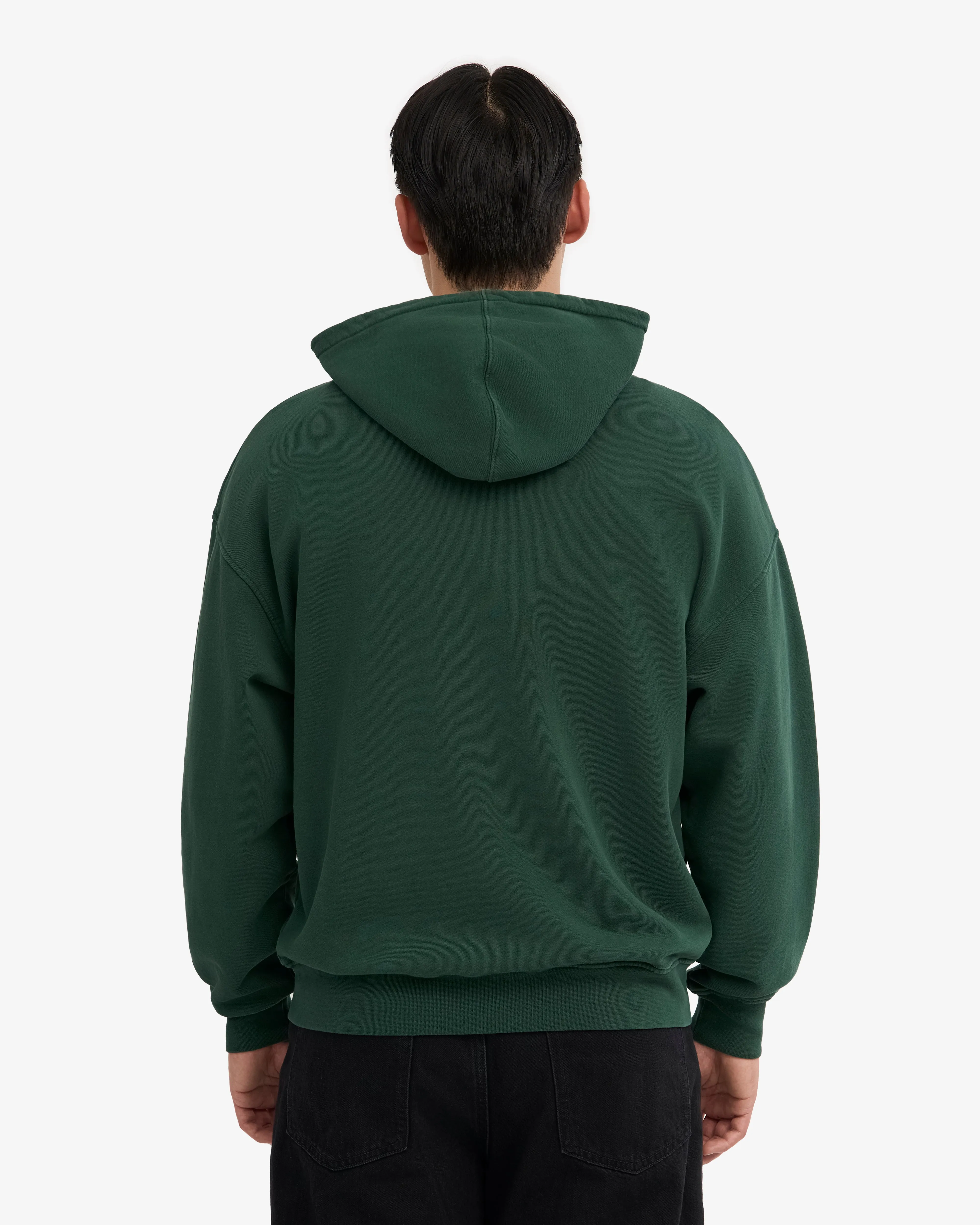 Organic Oversized Zip Hood - Emerald Green sold by Colorful Standard product image thumbnail 4