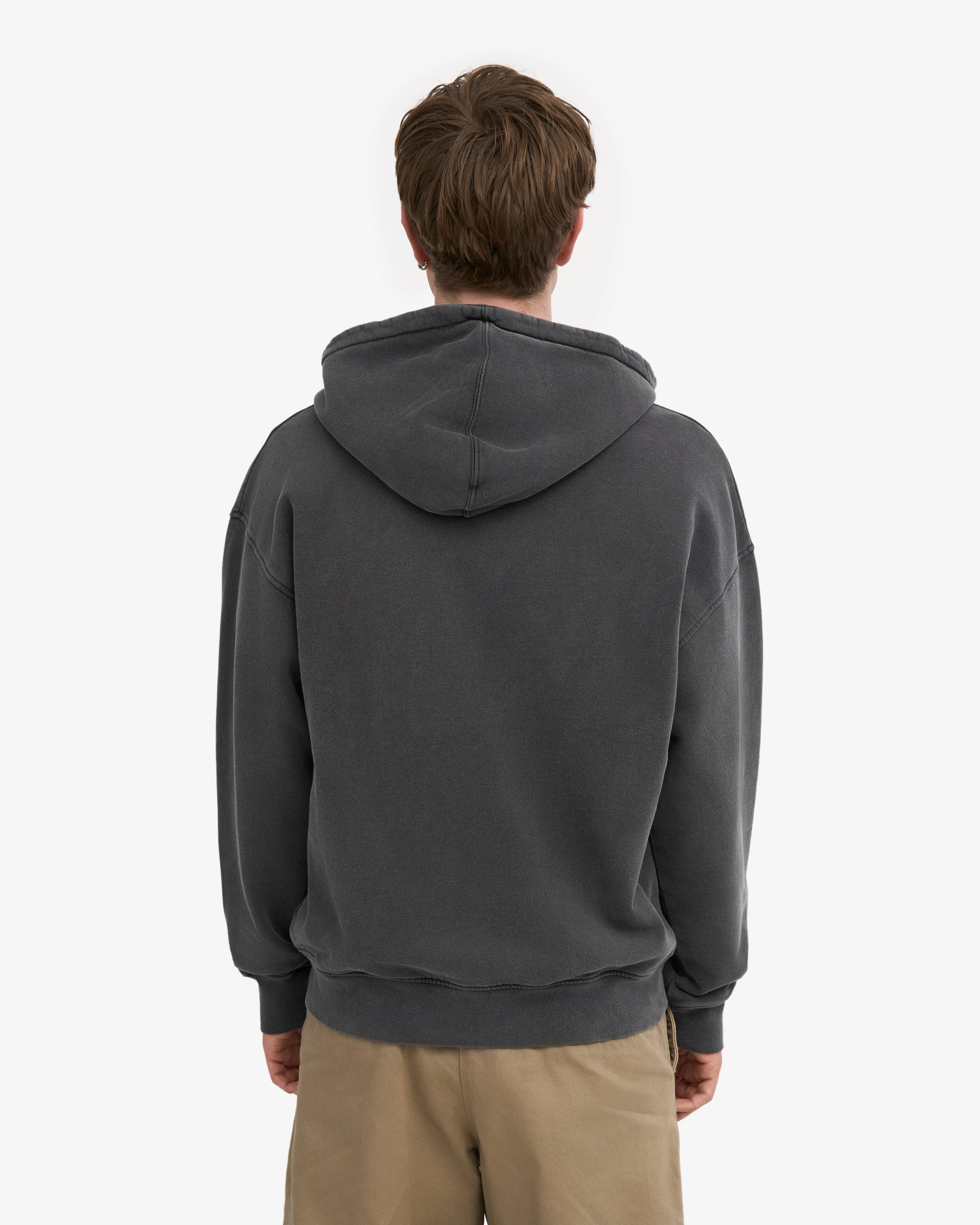 Organic Oversized Zip Hood - Faded Black sold by Colorful Standard product image thumbnail 4