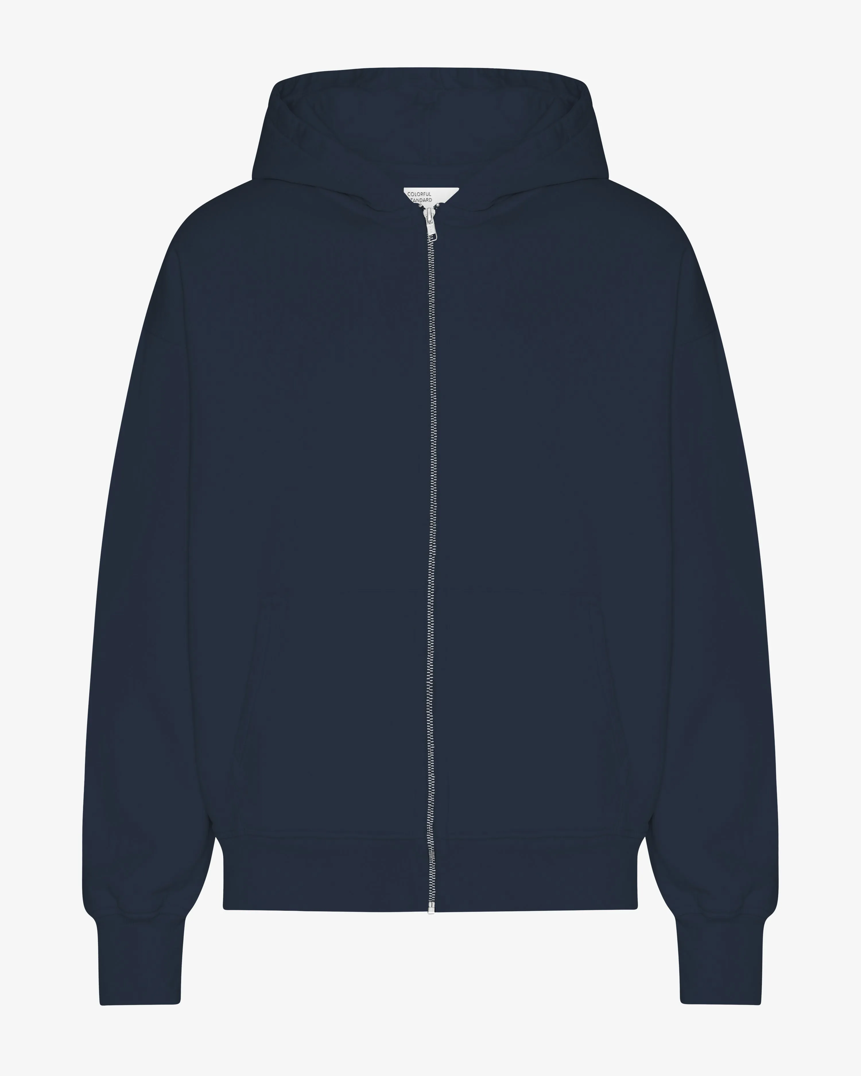 Organic Oversized Zip Hood - Navy Blue sold by Colorful Standard