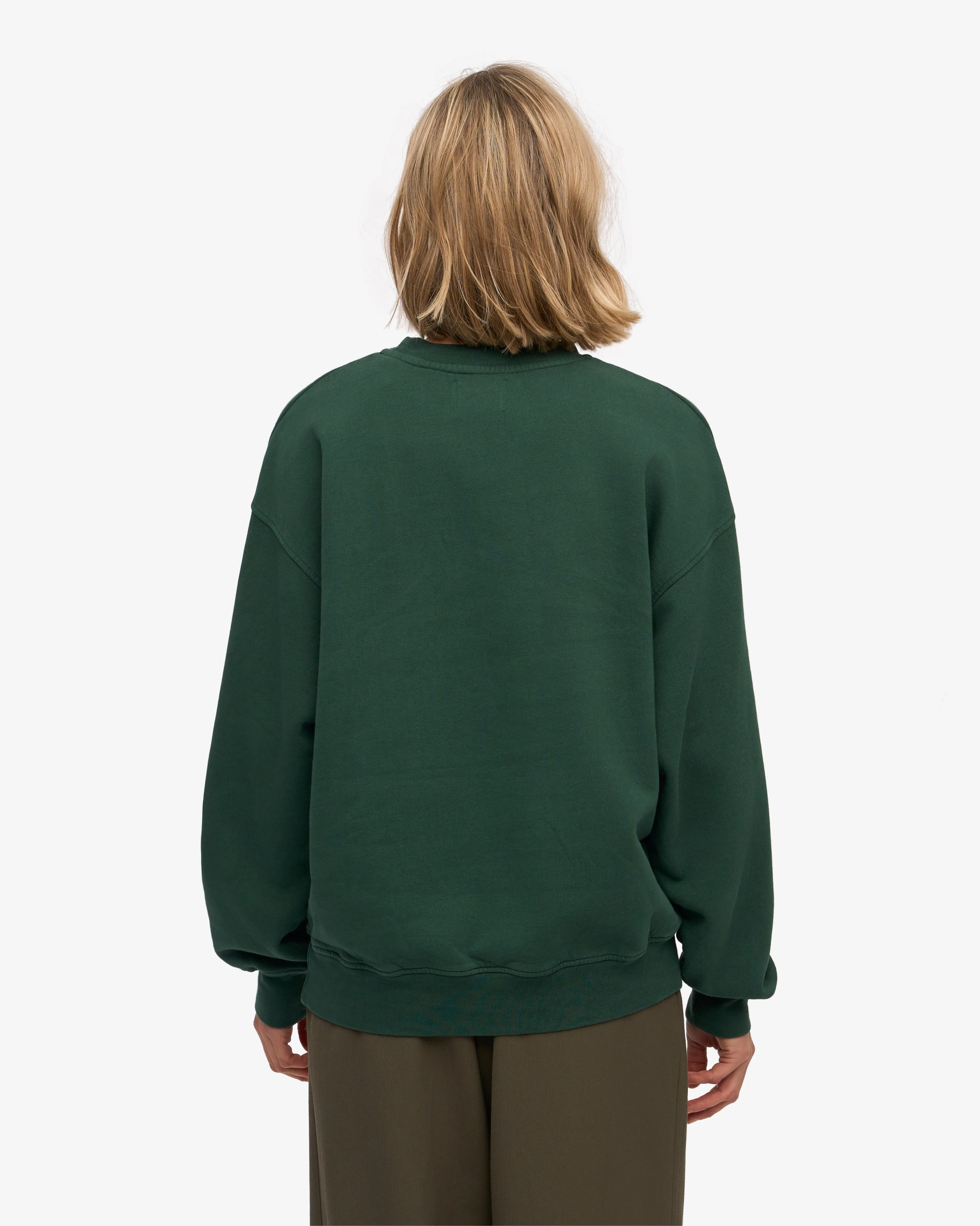 Organic Oversized Crew - Emerald Green sold by Colorful Standard product image thumbnail 4