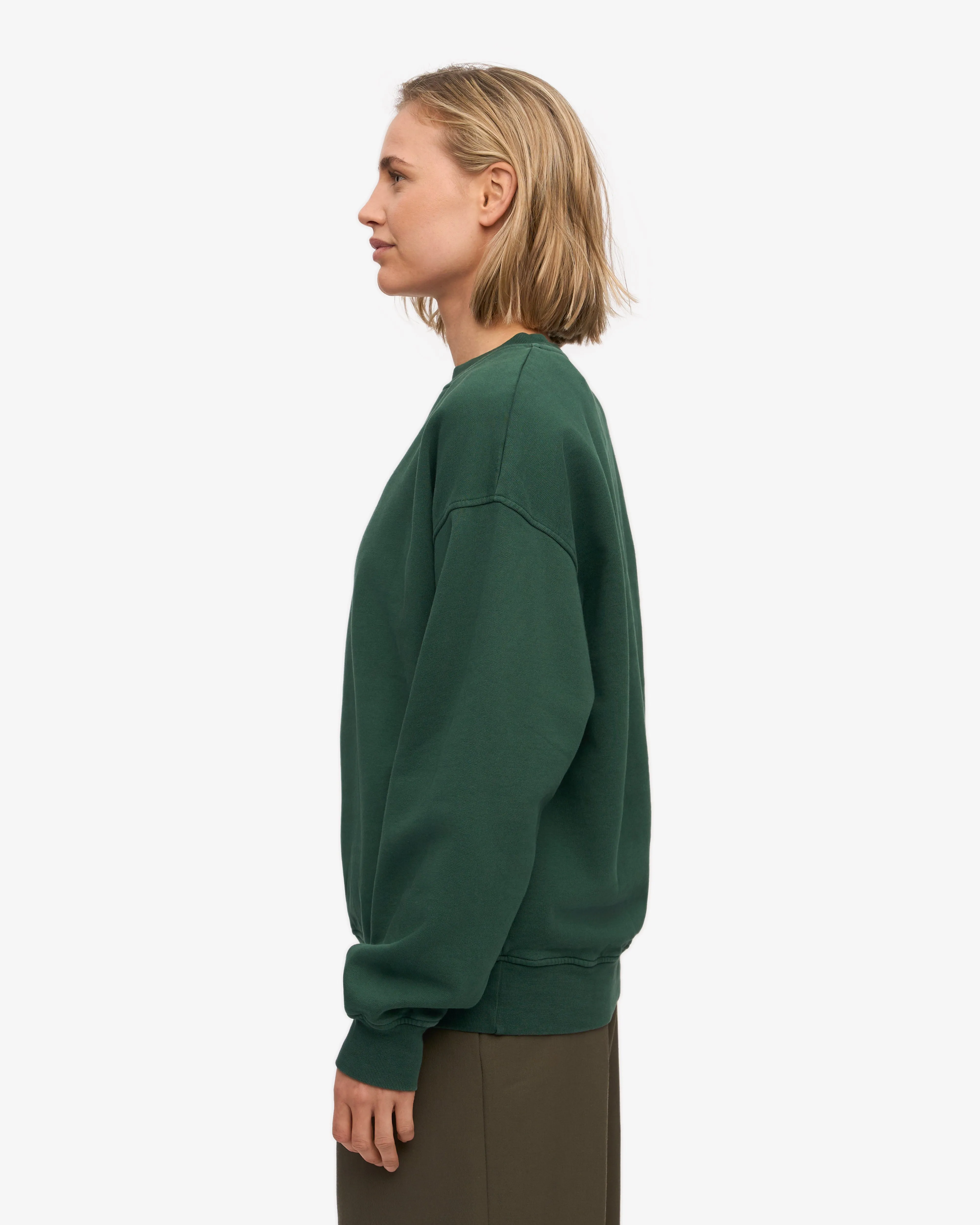 Organic Oversized Crew - Emerald Green sold by Colorful Standard product image thumbnail 3