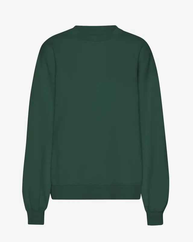Organic Oversized Crew - Emerald Green sold by Colorful Standard