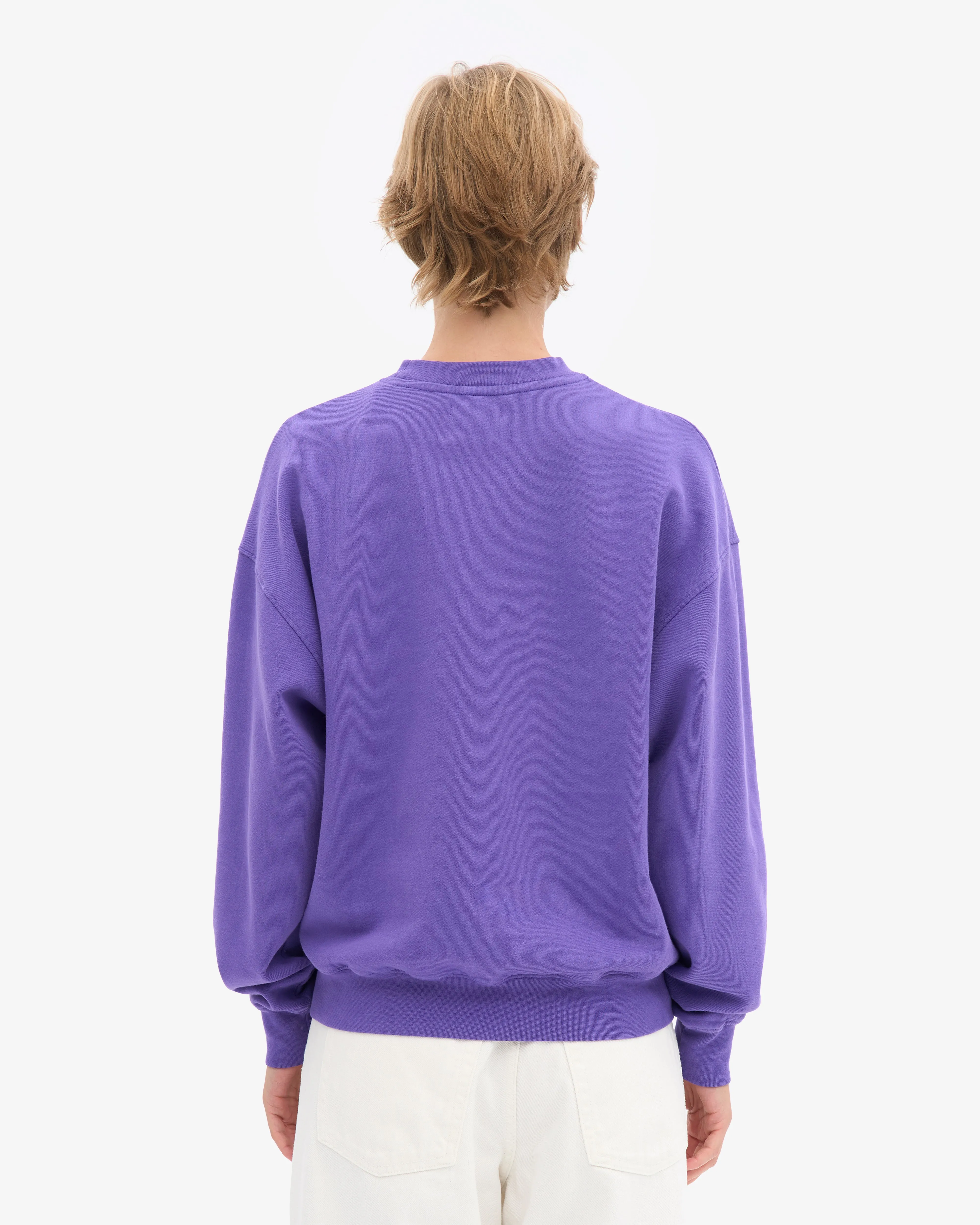 Organic Oversized Crew - Ultra Violet sold by Colorful Standard product image thumbnail 4