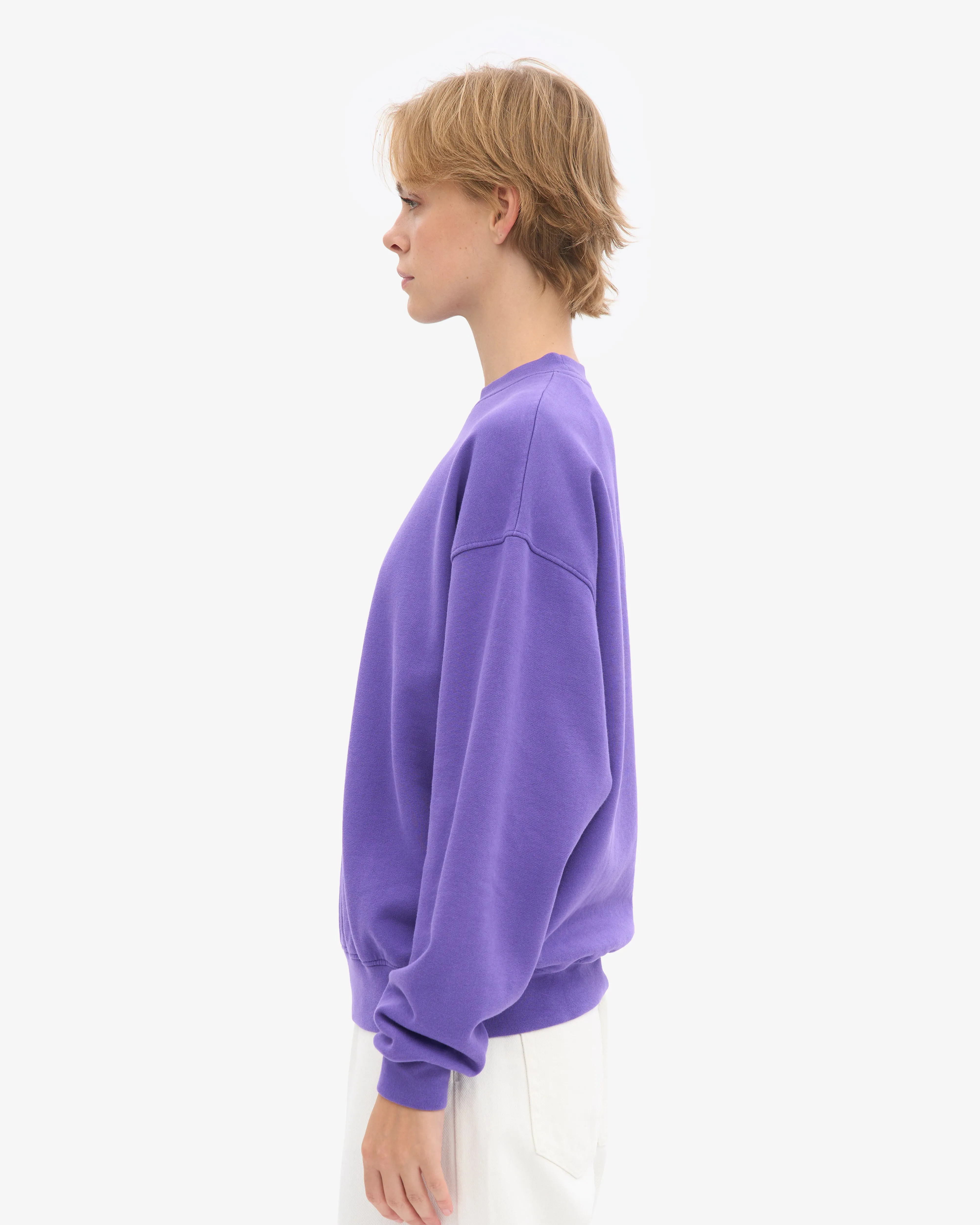 Organic Oversized Crew - Ultra Violet sold by Colorful Standard product image thumbnail 3