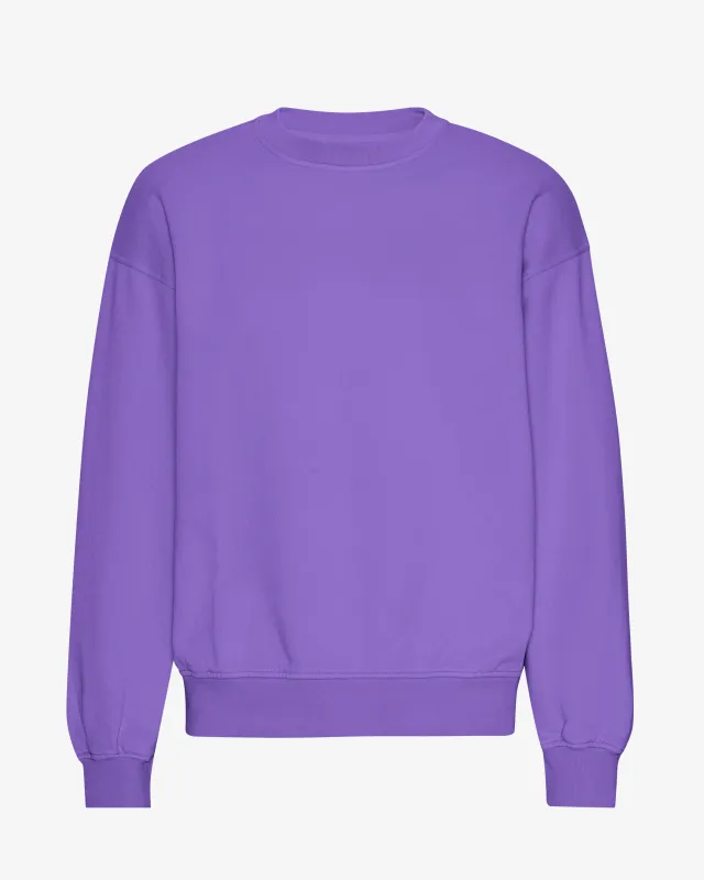 Organic Oversized Crew - Ultra Violet sold by Colorful Standard