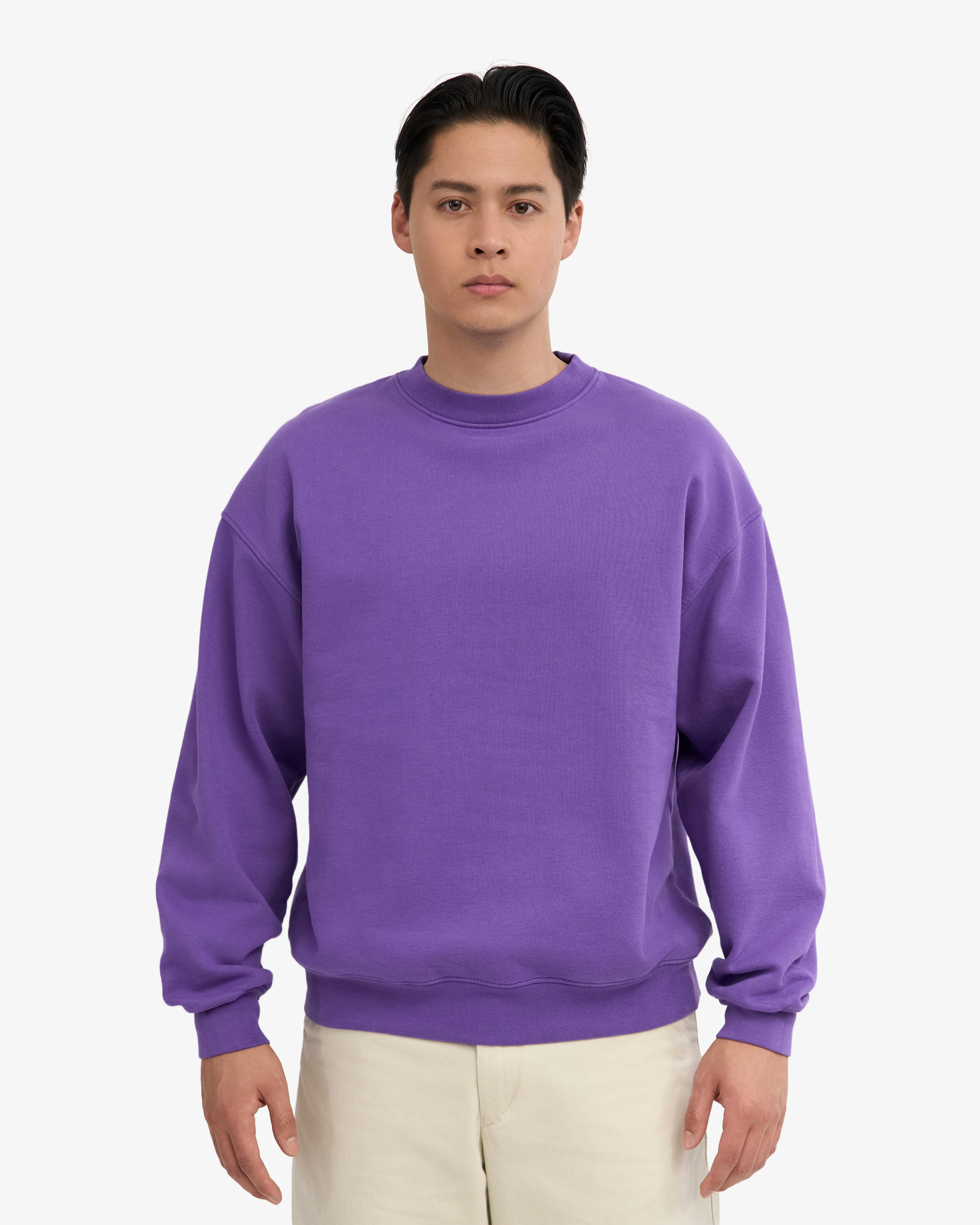 Organic Oversized Crew - Ultra Violet sold by Colorful Standard product image thumbnail 2