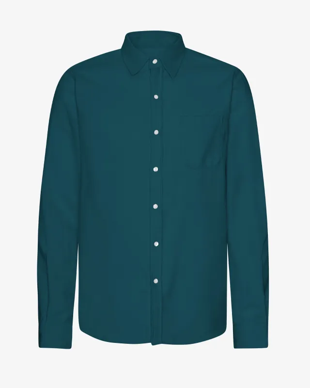 Organic Flannel Shirt - Ocean Green sold by Colorful Standard