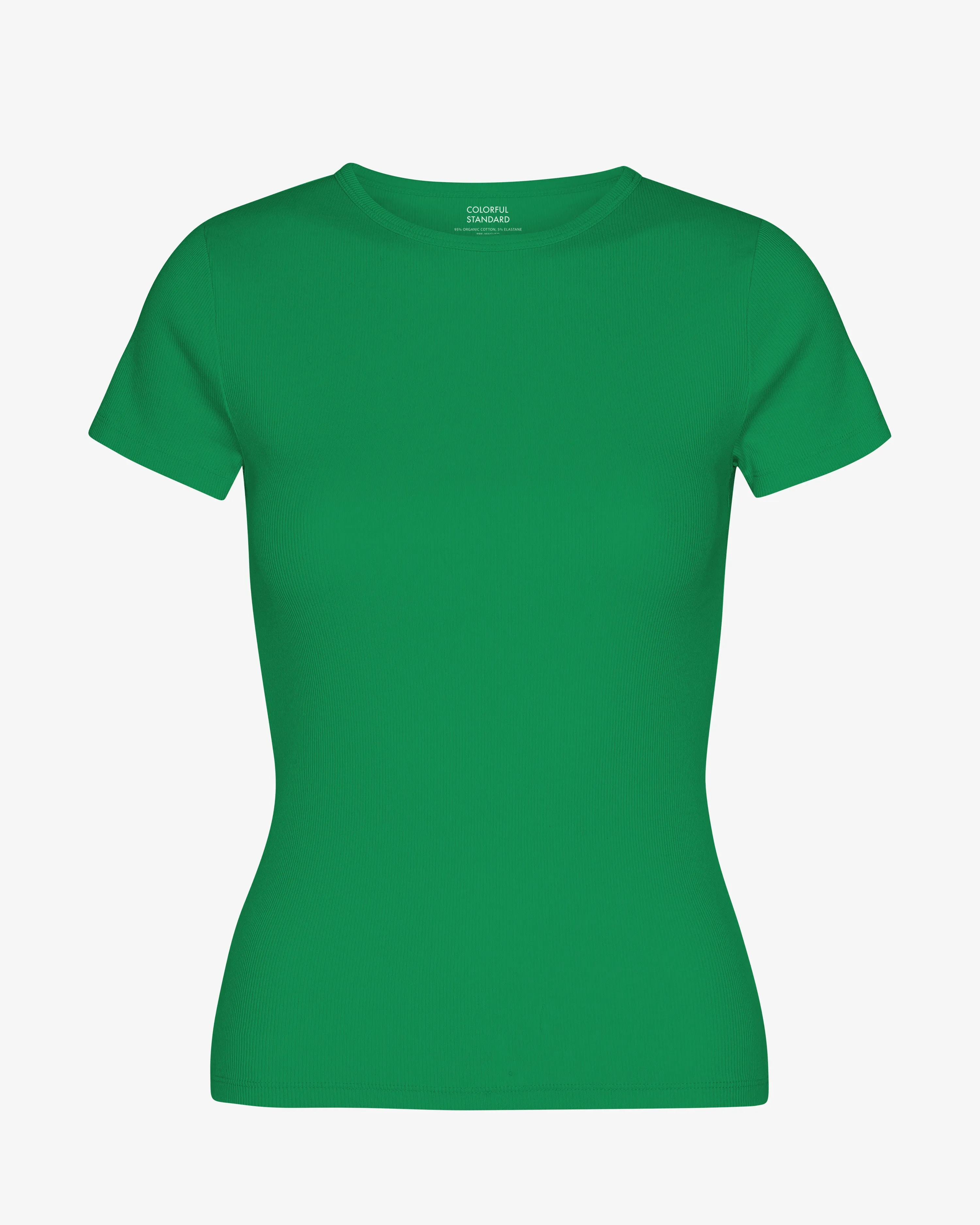 Organic Rib T-Shirt - Kelly Green sold by Colorful Standard