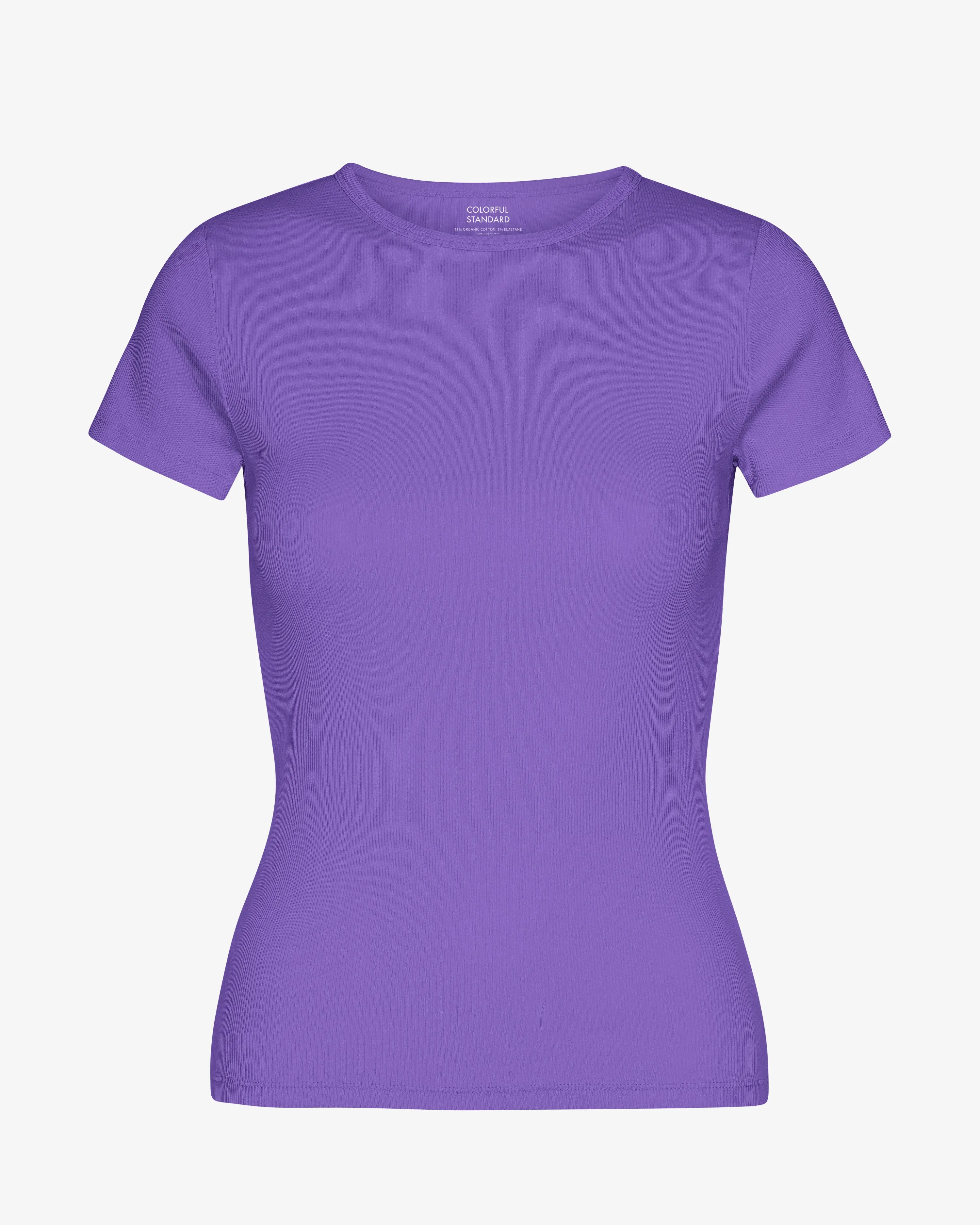 Organic Rib T-Shirt - Ultra Violet sold by Colorful Standard