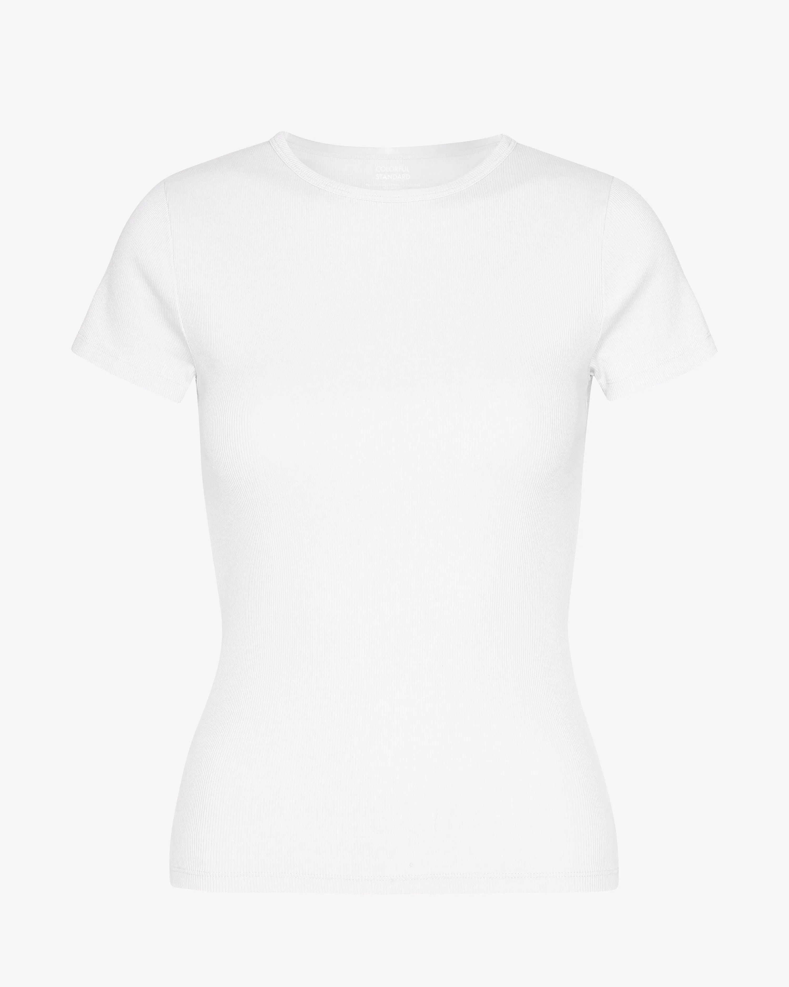 Organic Rib T-Shirt - Optical White sold by Colorful Standard