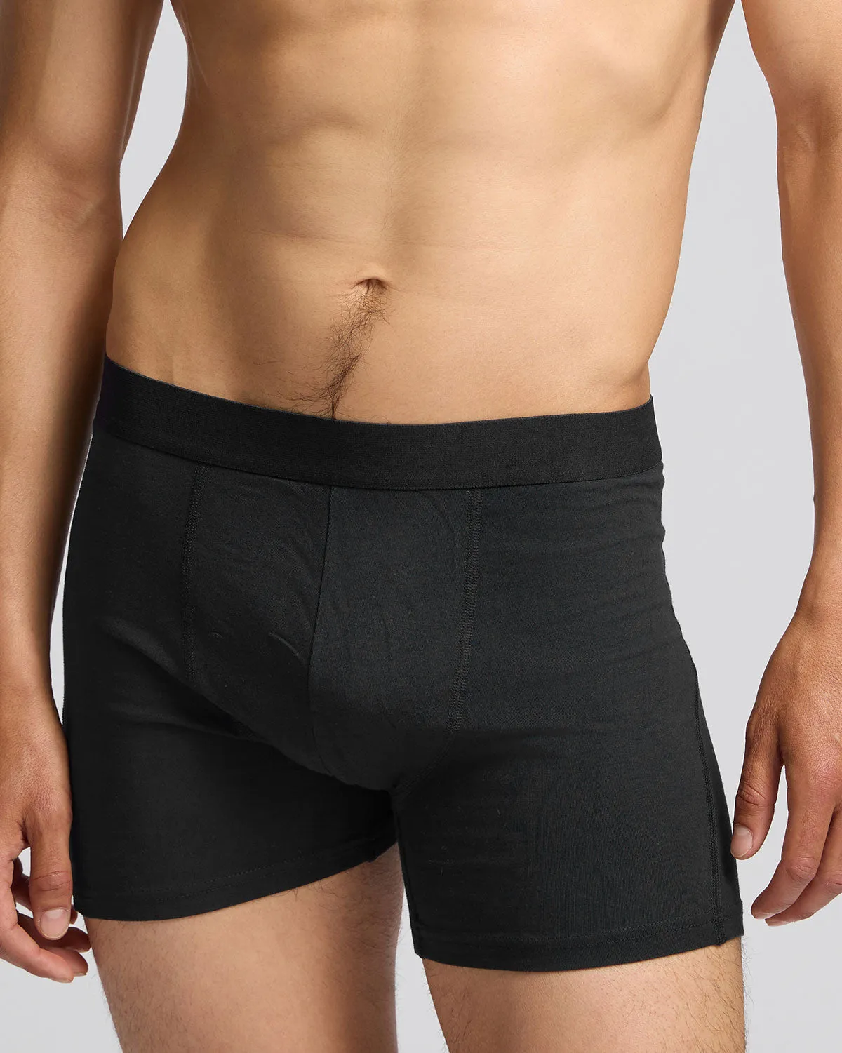 Organic Boxer Briefs 3 Pack - Deep Black sold by Colorful Standard product image thumbnail 4
