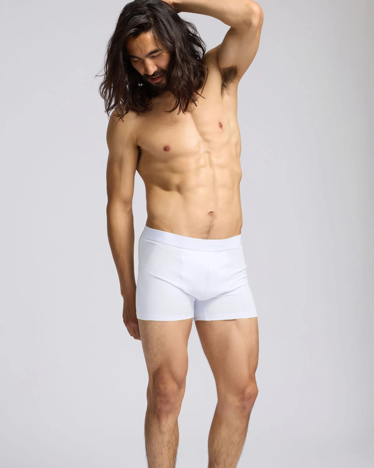Organic Boxer Briefs 3 Pack - Optical White sold by Colorful Standard product image thumbnail 3