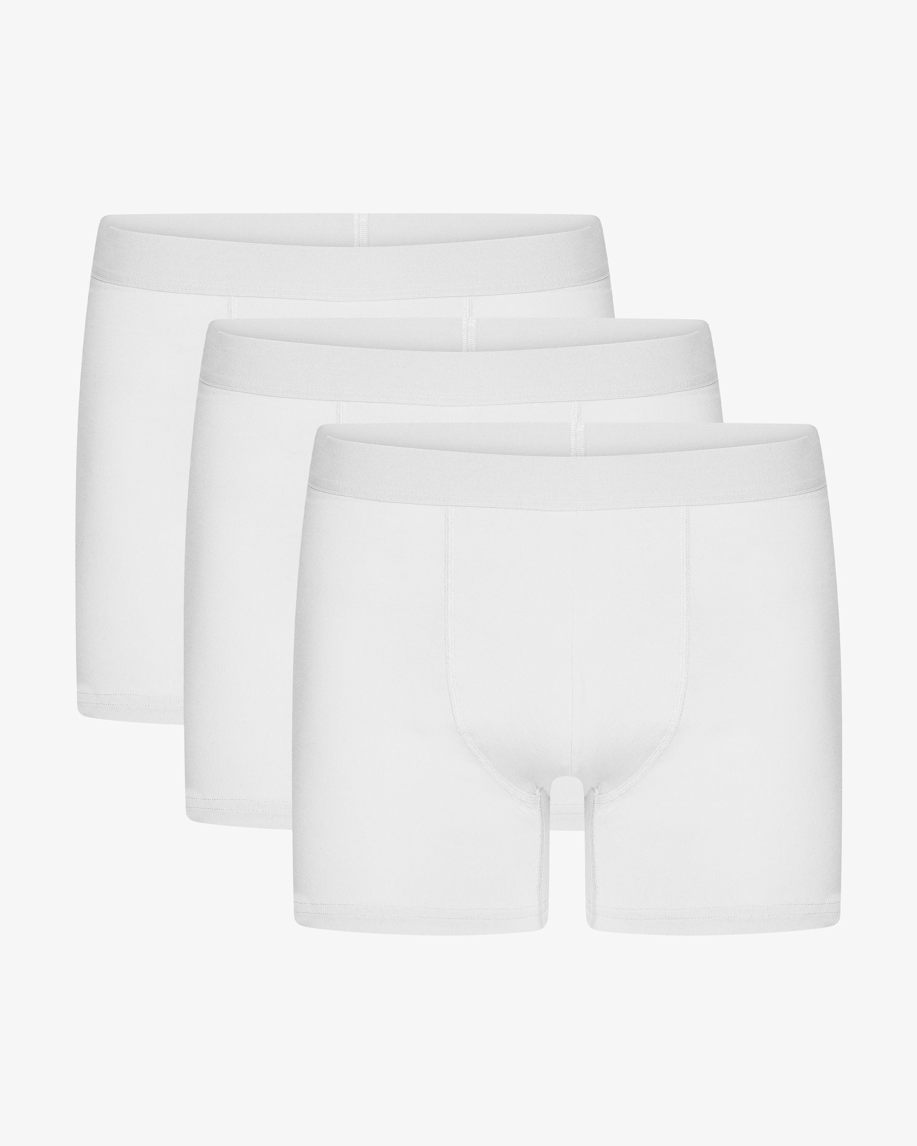 Organic Boxer Briefs 3 Pack - Optical White sold by Colorful Standard