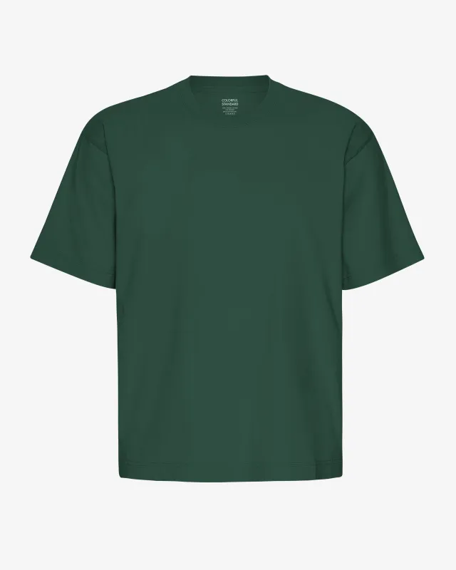 Oversized Organic T-Shirt - Emerald Green sold by Colorful Standard