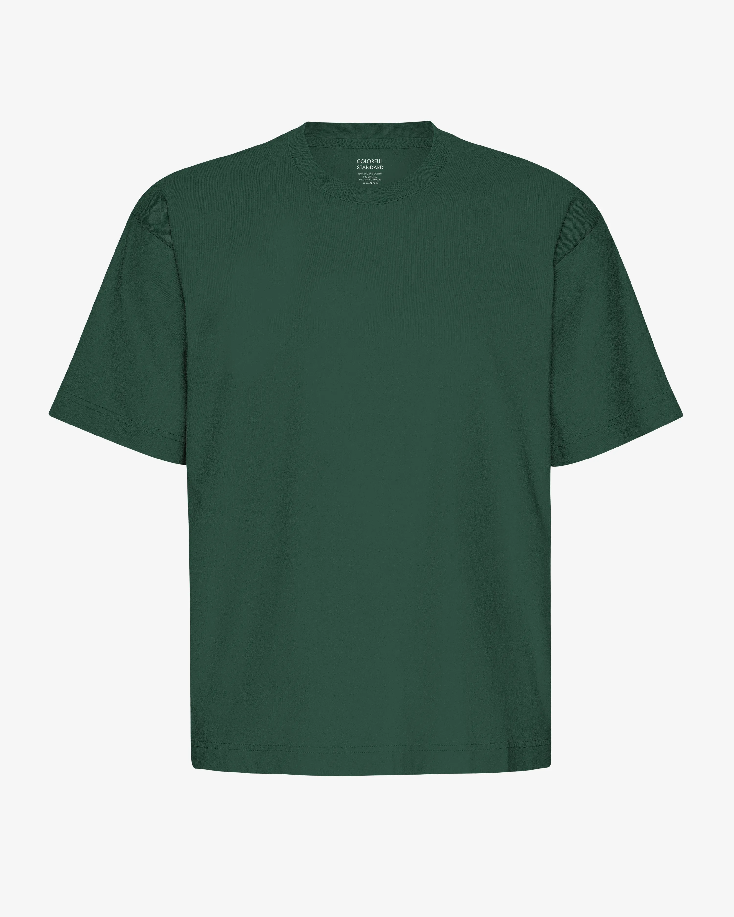 Oversized Organic T-Shirt - Emerald Green sold by Colorful Standard
