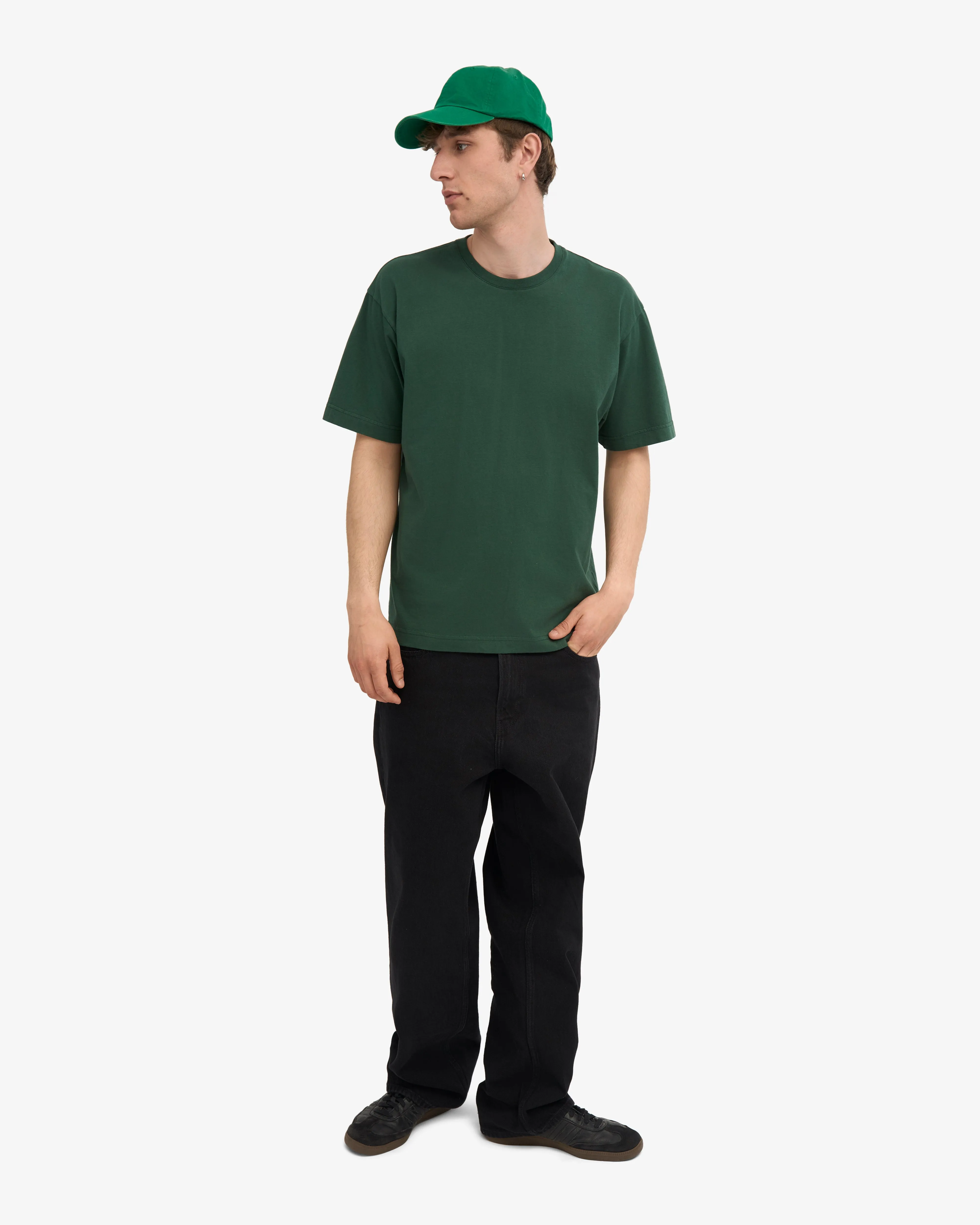 Oversized Organic T-Shirt - Emerald Green sold by Colorful Standard product image thumbnail 5