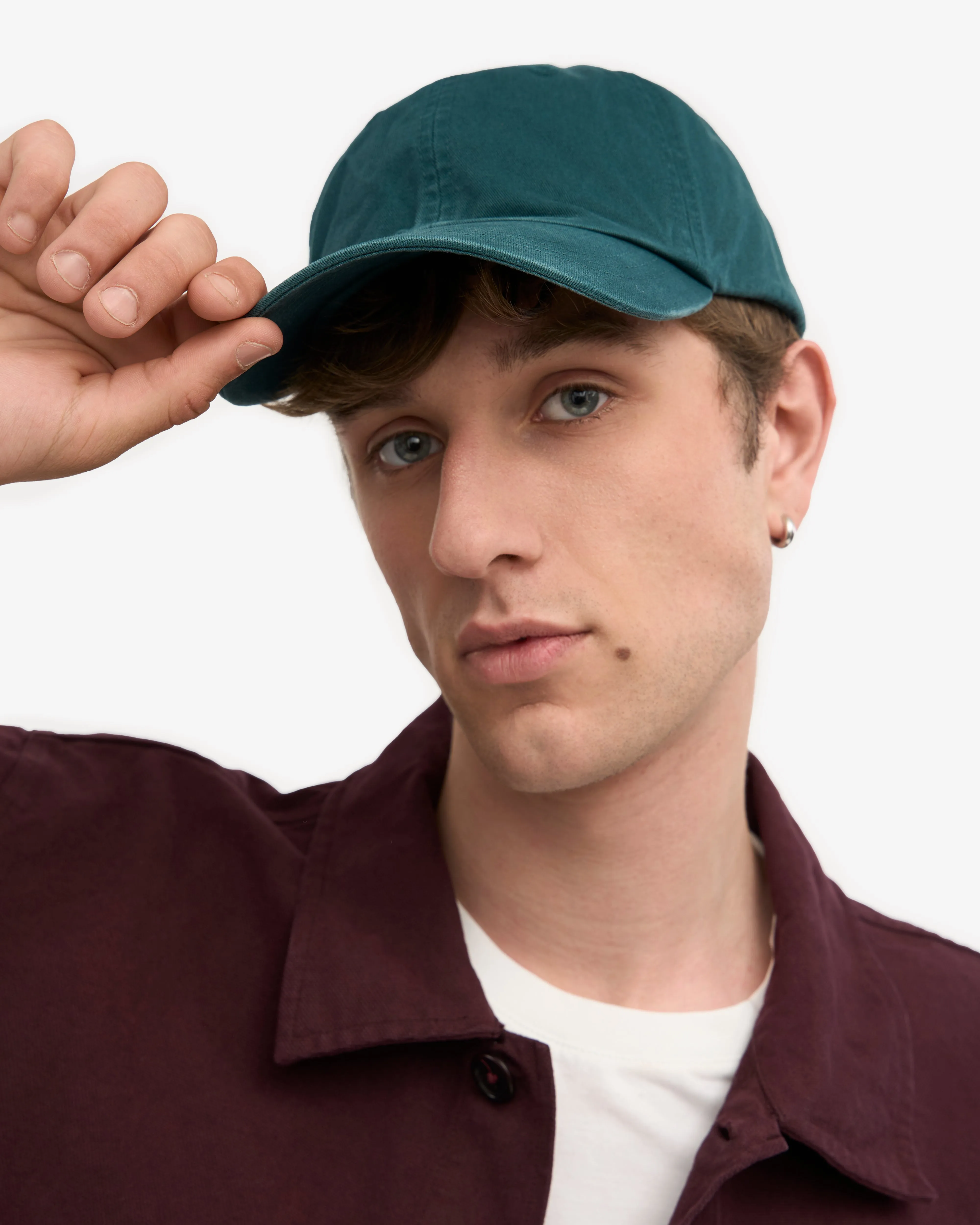 Organic Cotton Cap - Ocean Green sold by Colorful Standard product image thumbnail 4