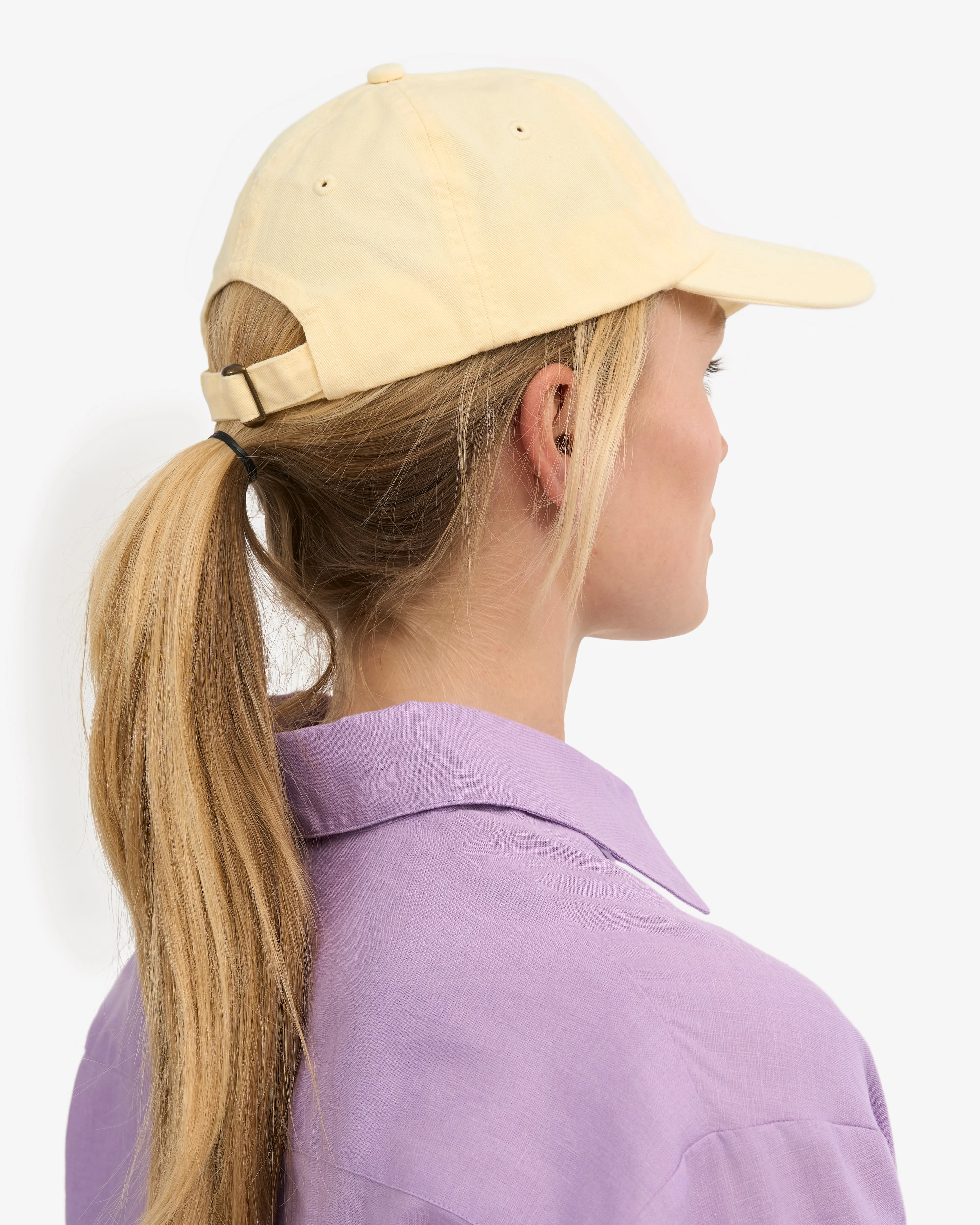 Organic Cotton Cap - Soft Yellow sold by Colorful Standard product image thumbnail 3
