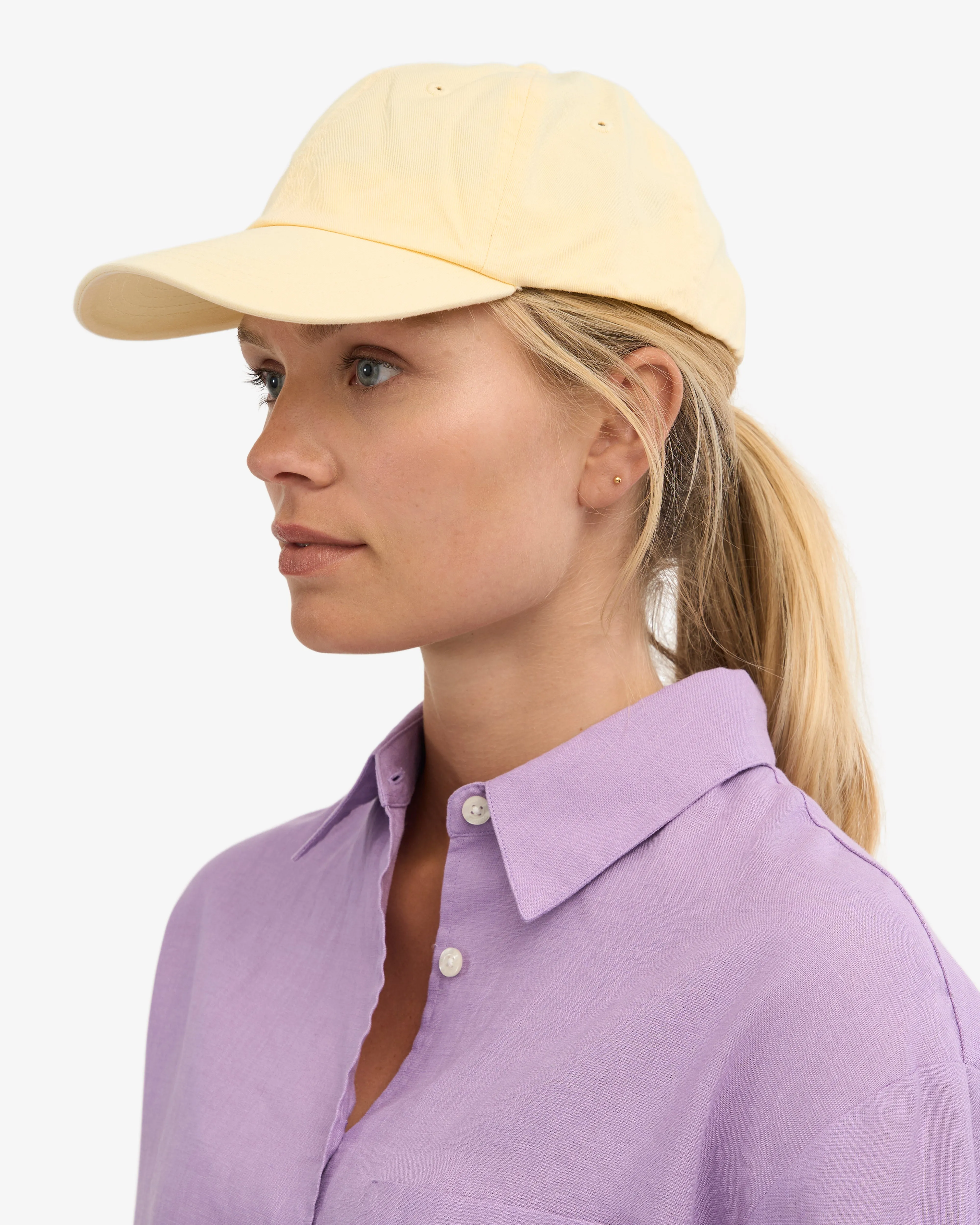 Organic Cotton Cap - Soft Yellow sold by Colorful Standard product image thumbnail 2