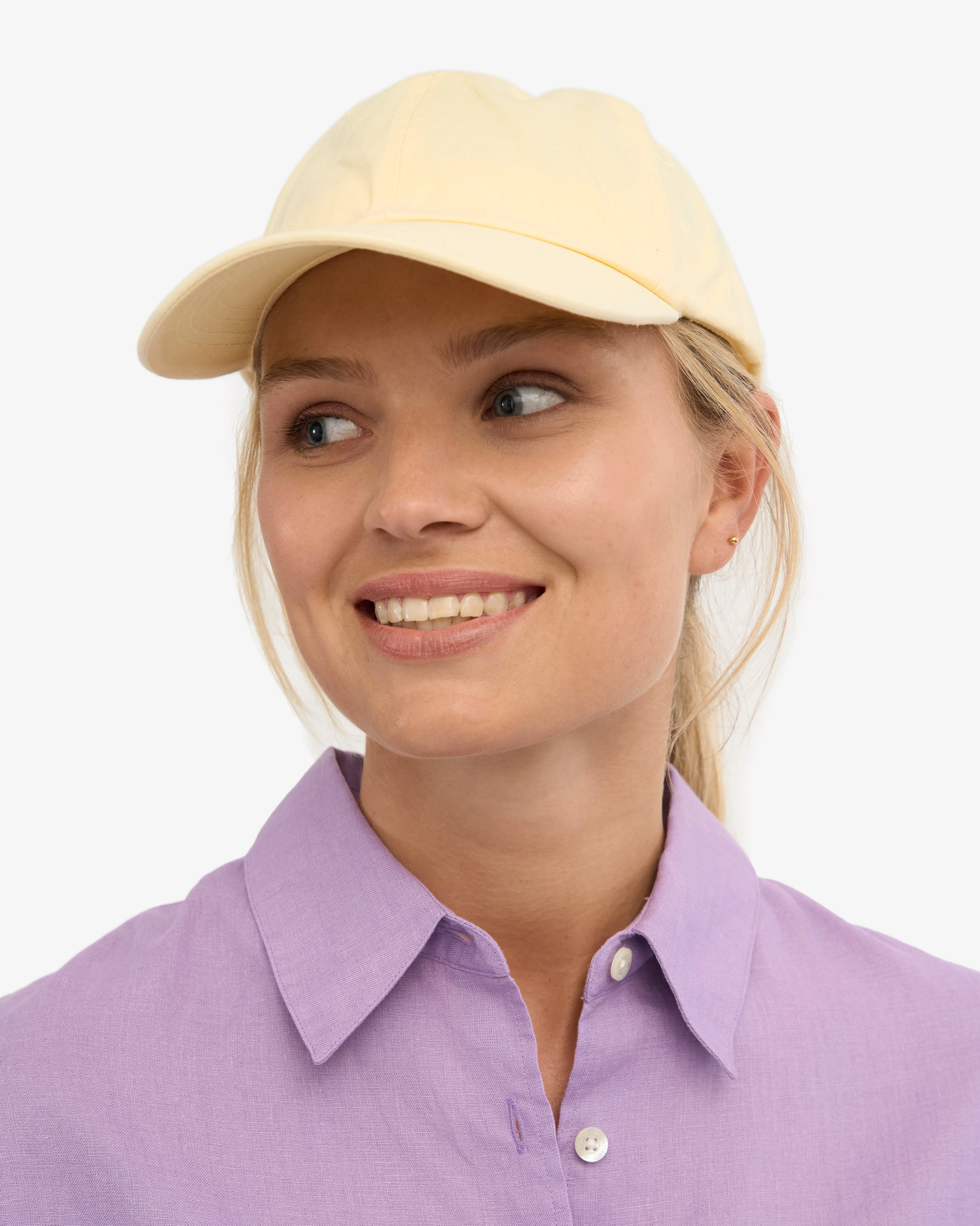 Organic Cotton Cap - Soft Yellow sold by Colorful Standard product image thumbnail 4