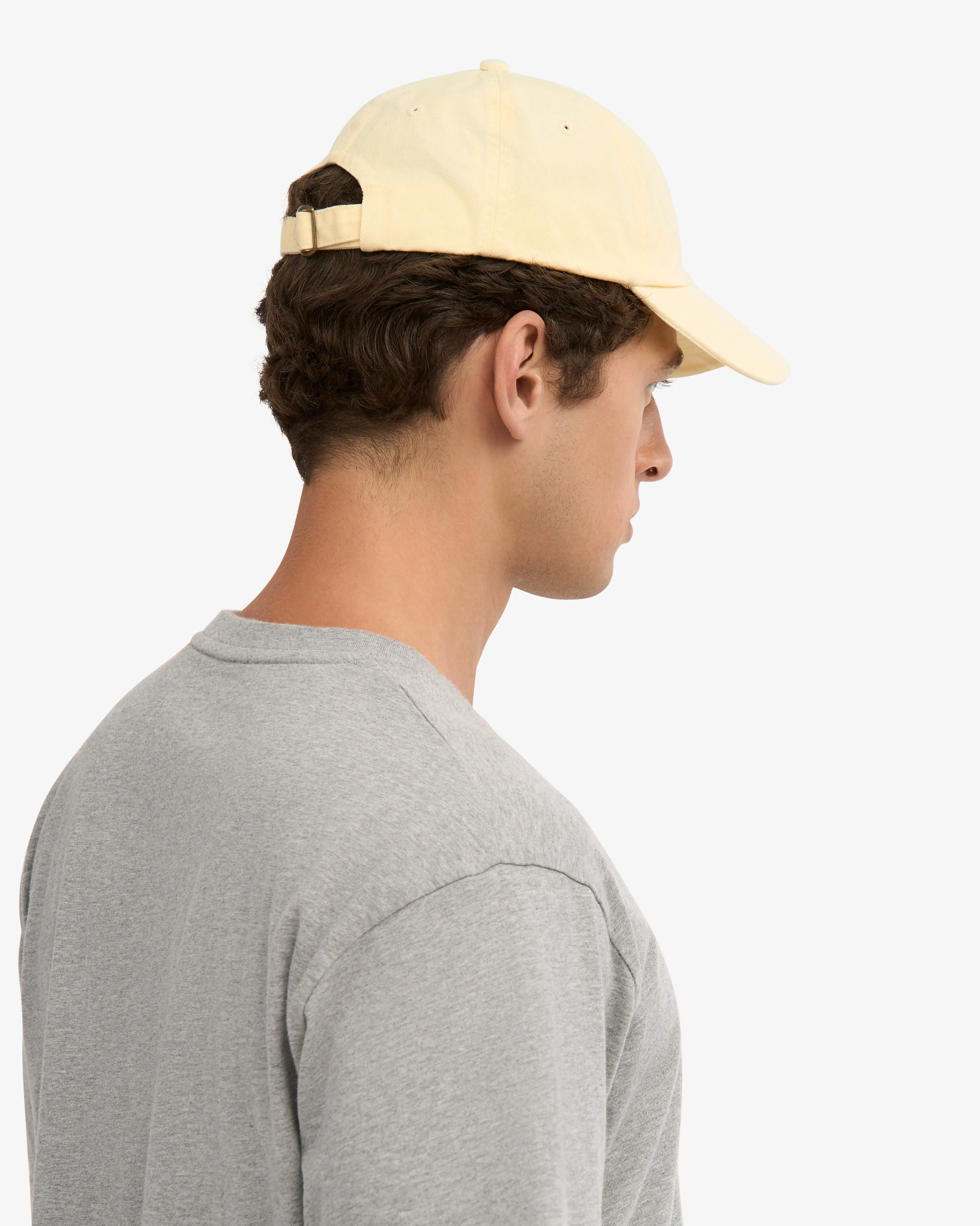 Organic Cotton Cap - Soft Yellow sold by Colorful Standard product image thumbnail 3