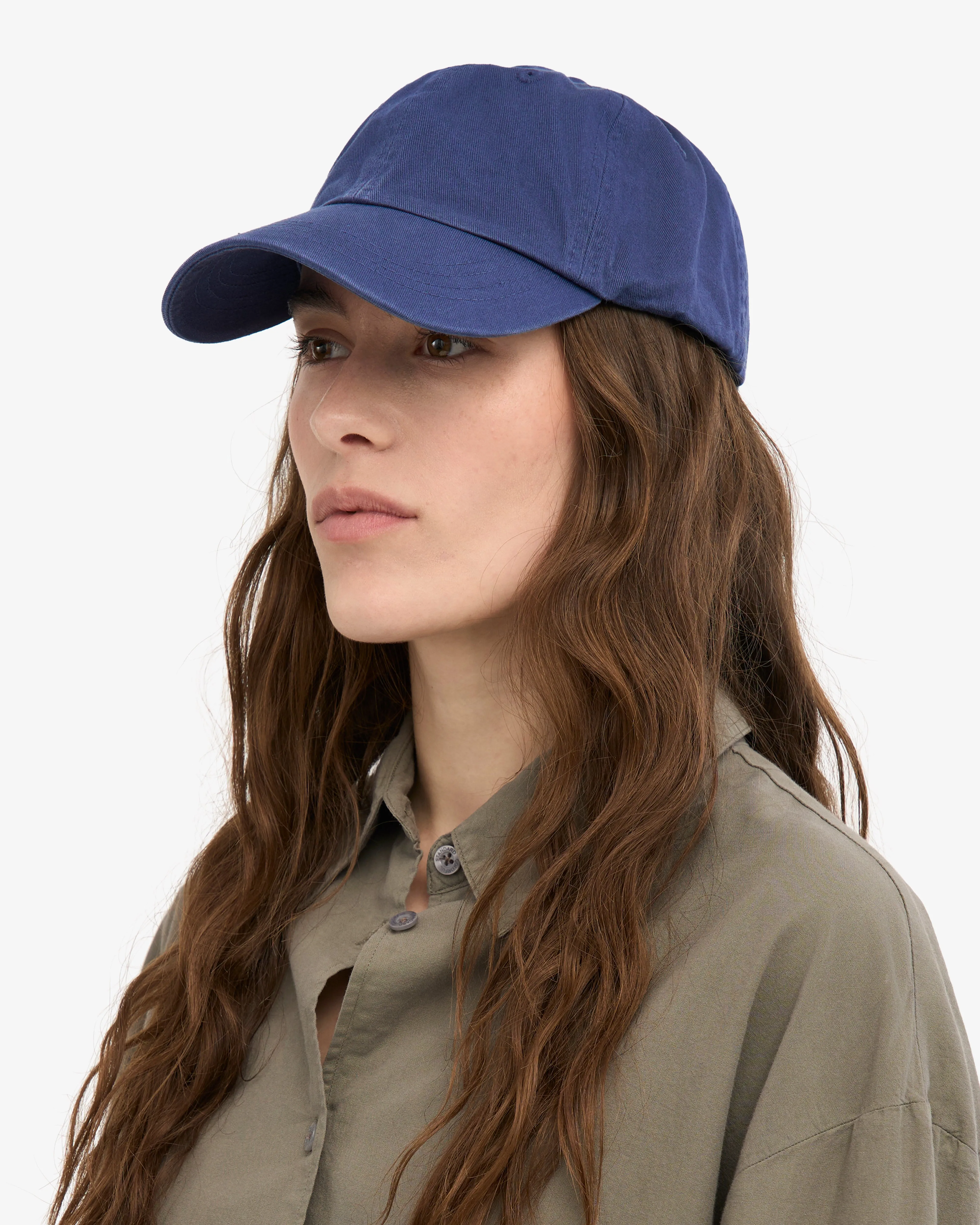 Organic Cotton Cap - Marine Blue sold by Colorful Standard product image thumbnail 2