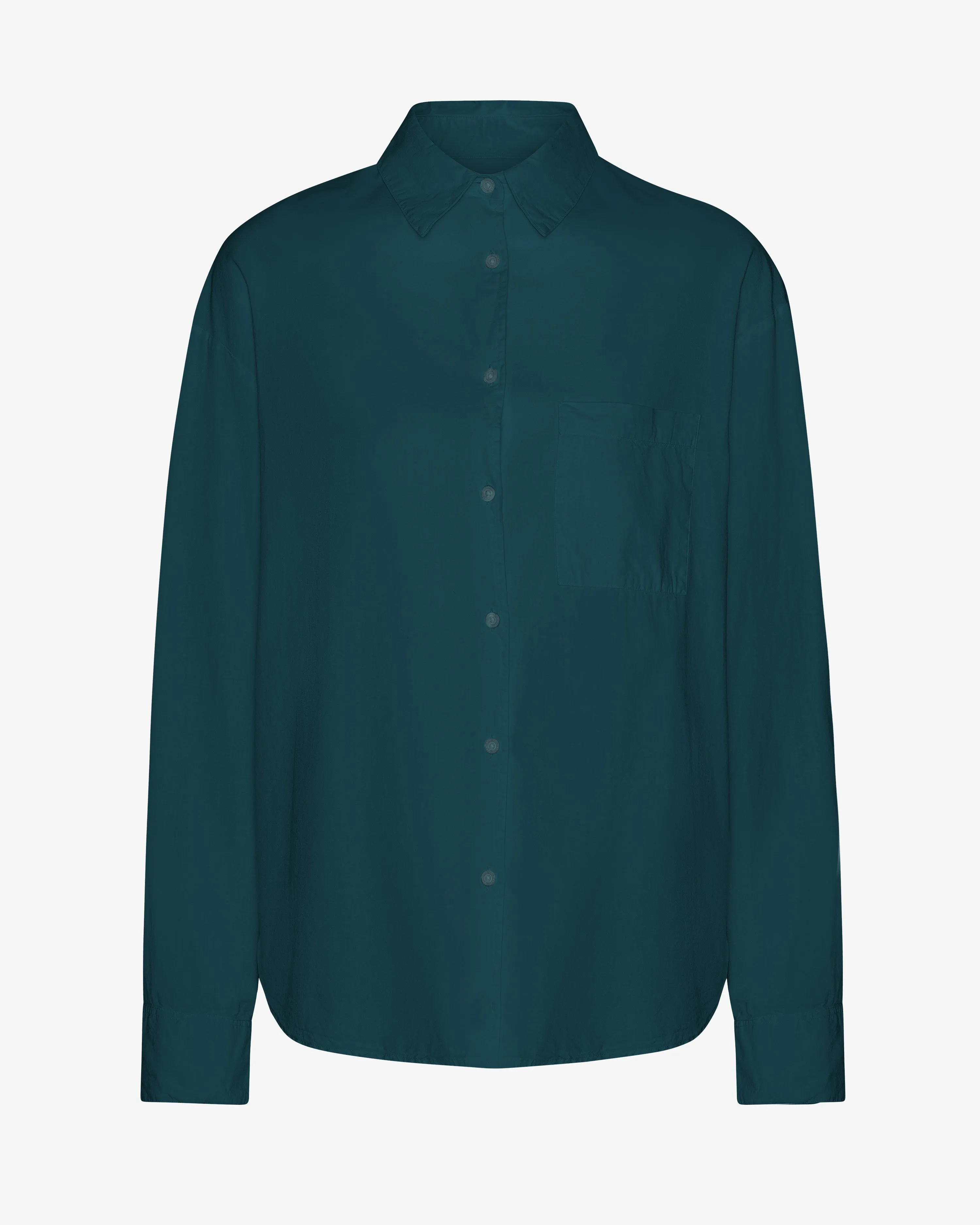 Organic Oversized Shirt - Ocean Green sold by Colorful Standard