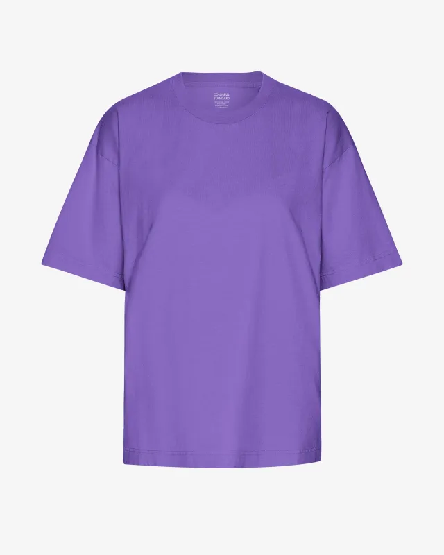 Oversized Organic T-Shirt - Ultra Violet sold by Colorful Standard