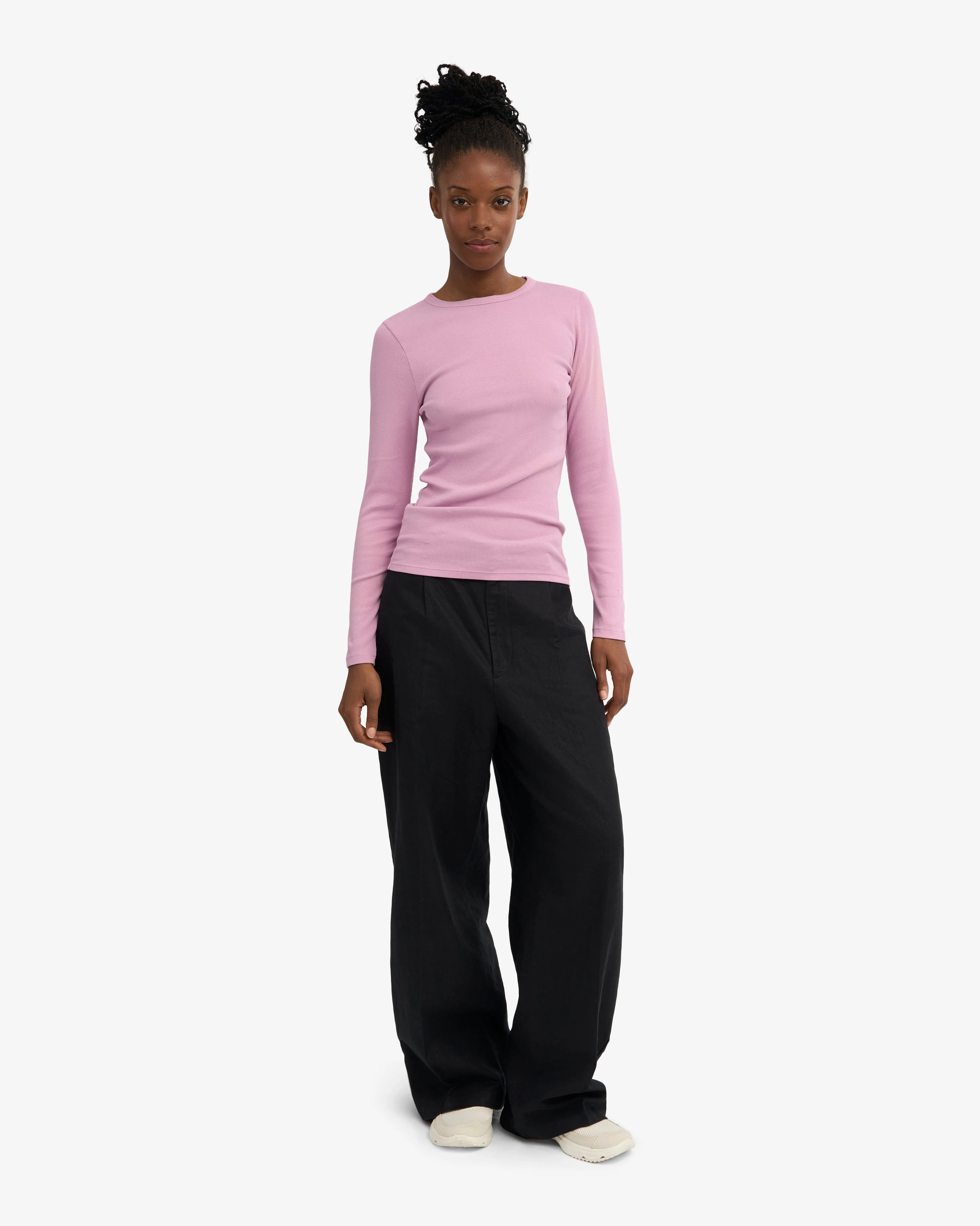 Women Organic Rib LS T-Shirt - Cherry Blossom sold by Colorful Standard product image thumbnail 5