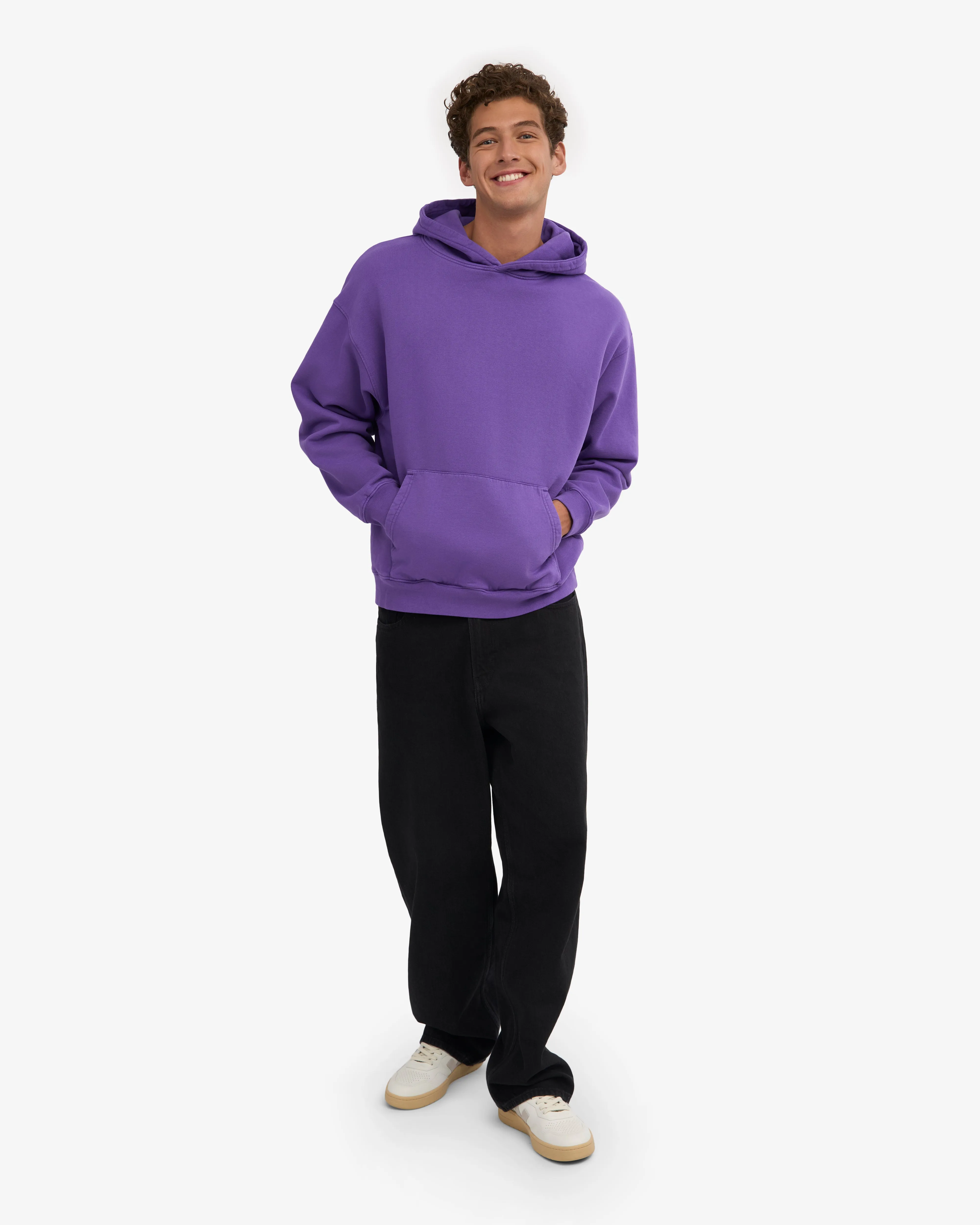 Organic Oversized Hood - Ultra Violet sold by Colorful Standard product image thumbnail 5