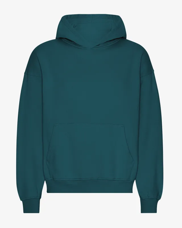 Organic Oversized Hood - Ocean Green sold by Colorful Standard