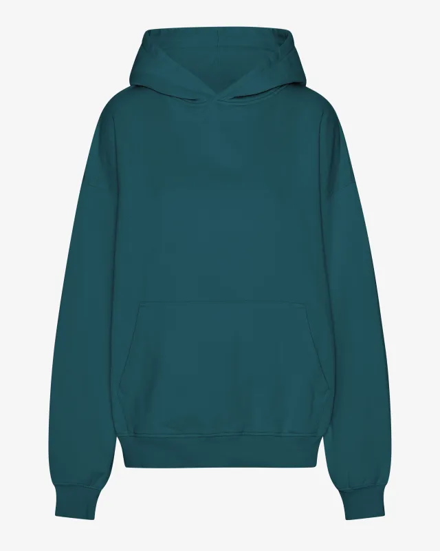 Organic Oversized Hood - Ocean Green sold by Colorful Standard