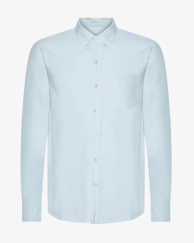 Organic Button Down Shirt - Polar Blue sold by Colorful Standard