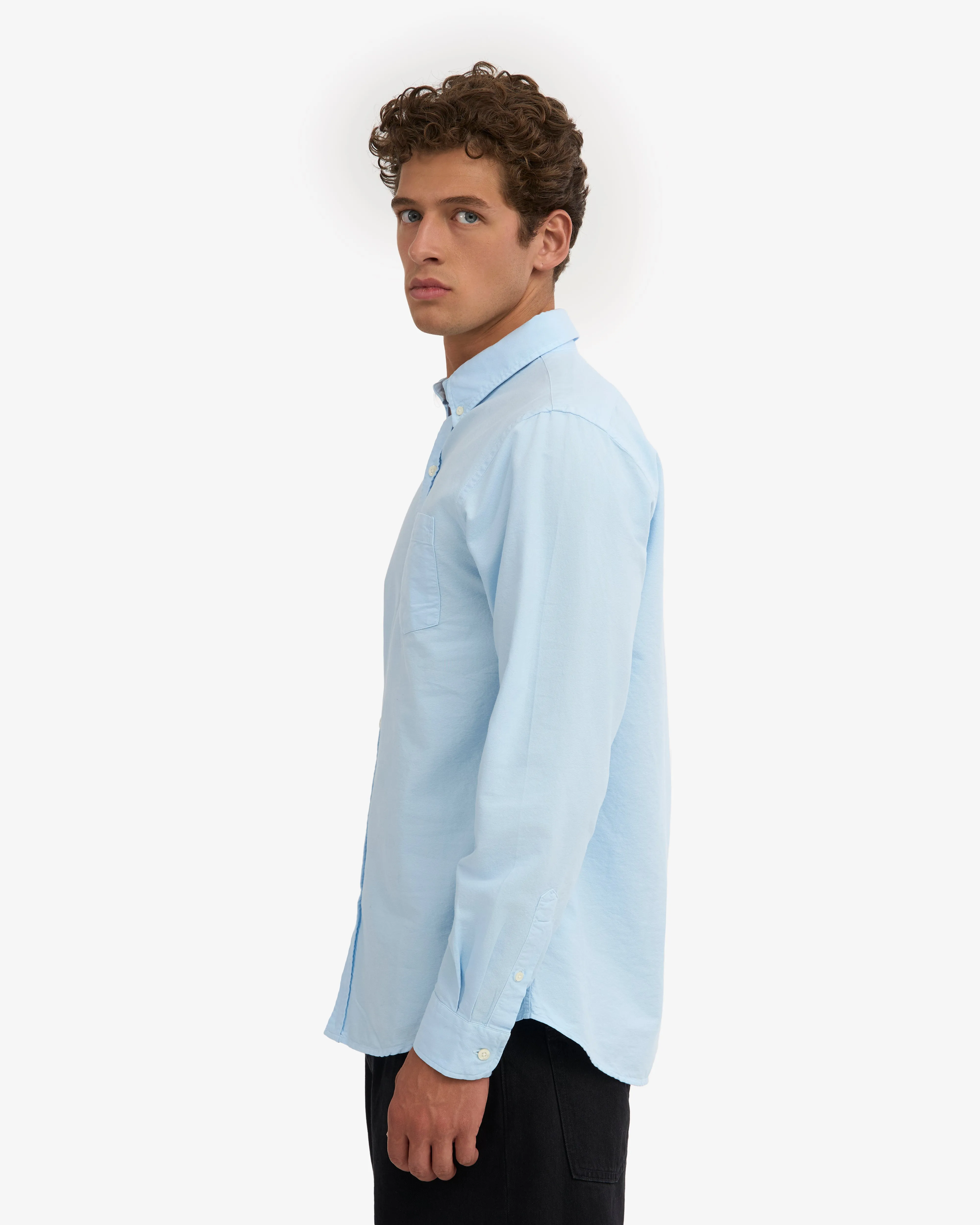Organic Button Down Shirt - Polar Blue sold by Colorful Standard product image thumbnail 3