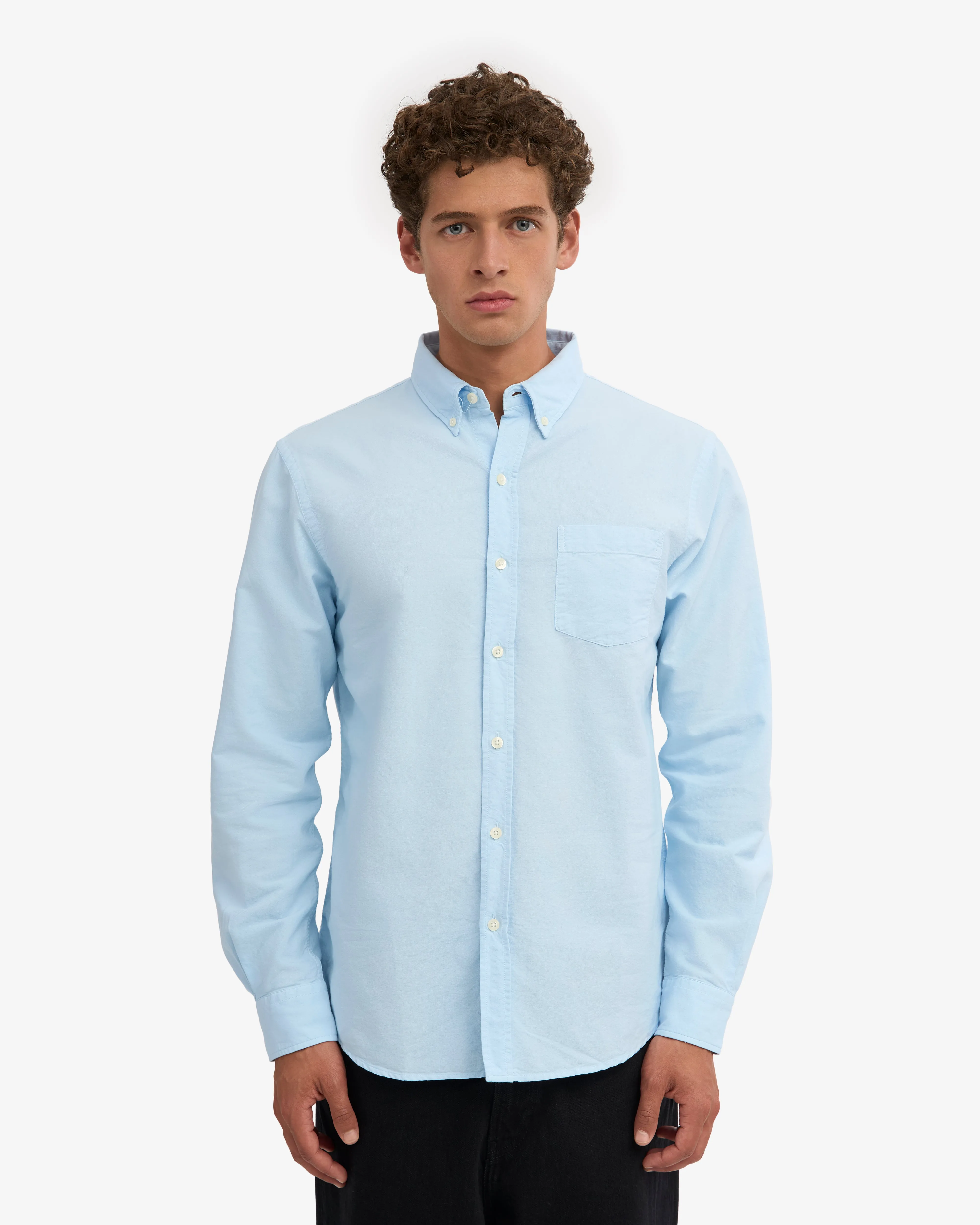 Organic Button Down Shirt - Polar Blue sold by Colorful Standard product image thumbnail 2