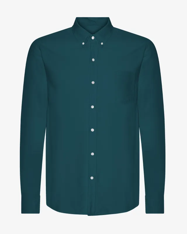 Organic Button Down Shirt - Ocean Green sold by Colorful Standard