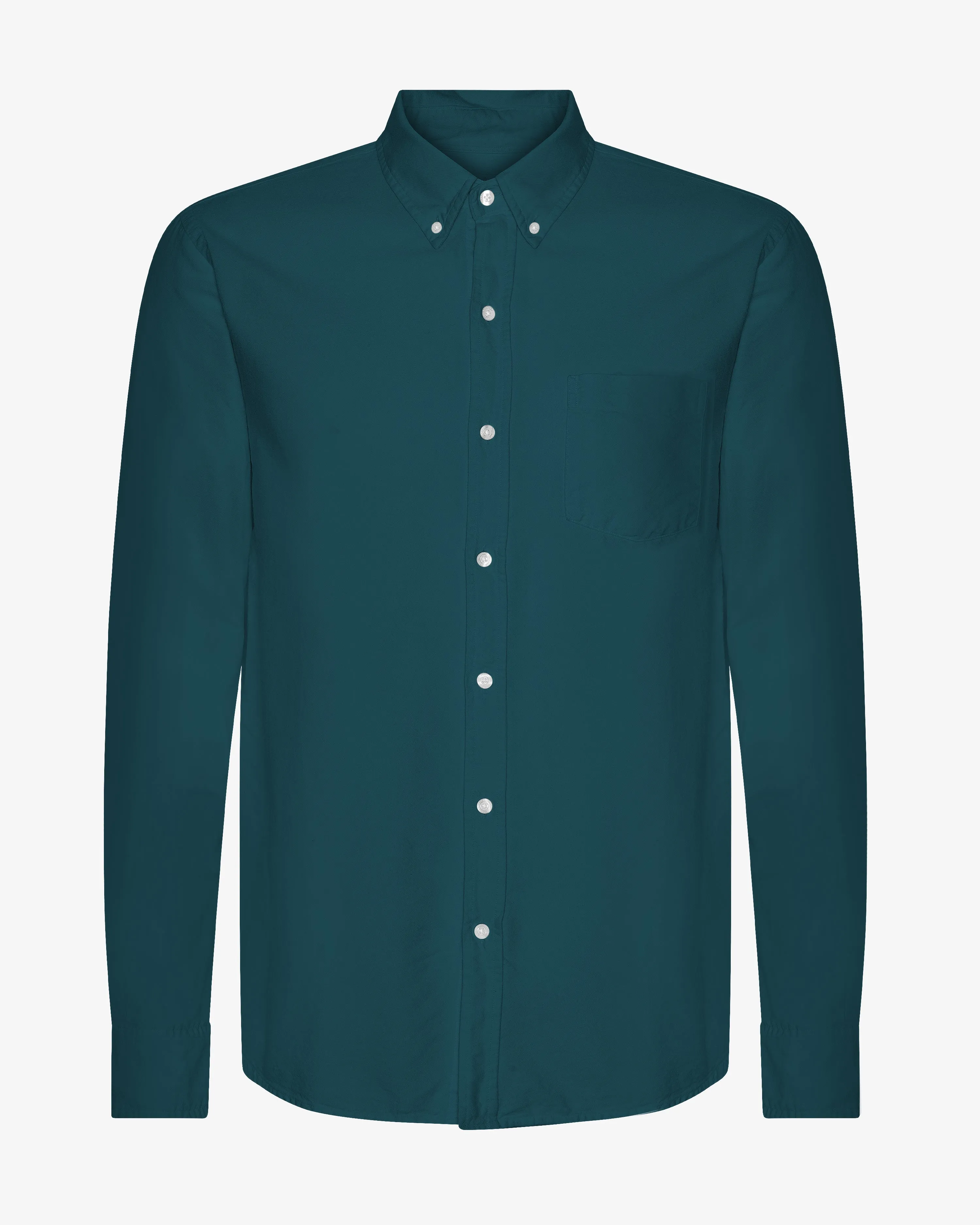 Organic Button Down Shirt - Ocean Green sold by Colorful Standard