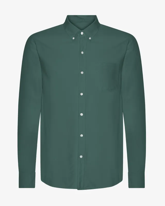 Organic Button Down Shirt - Emerald Green sold by Colorful Standard